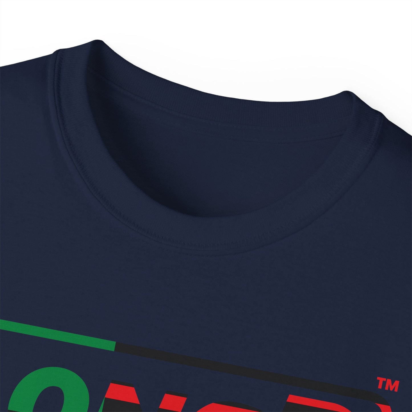 LongD® Logo Cotton Tee Juneteenth positive flag