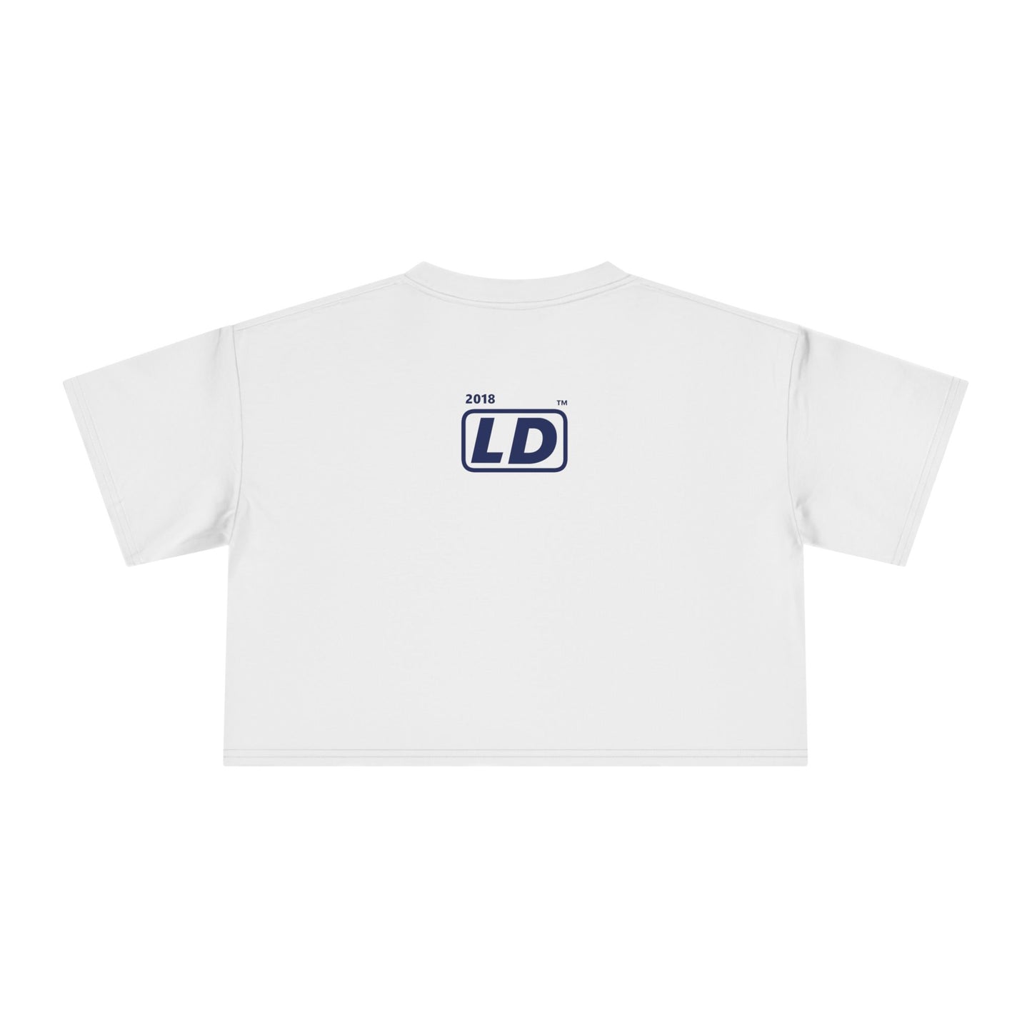 I fist LongD official front-back Hyde Park logo crop tee