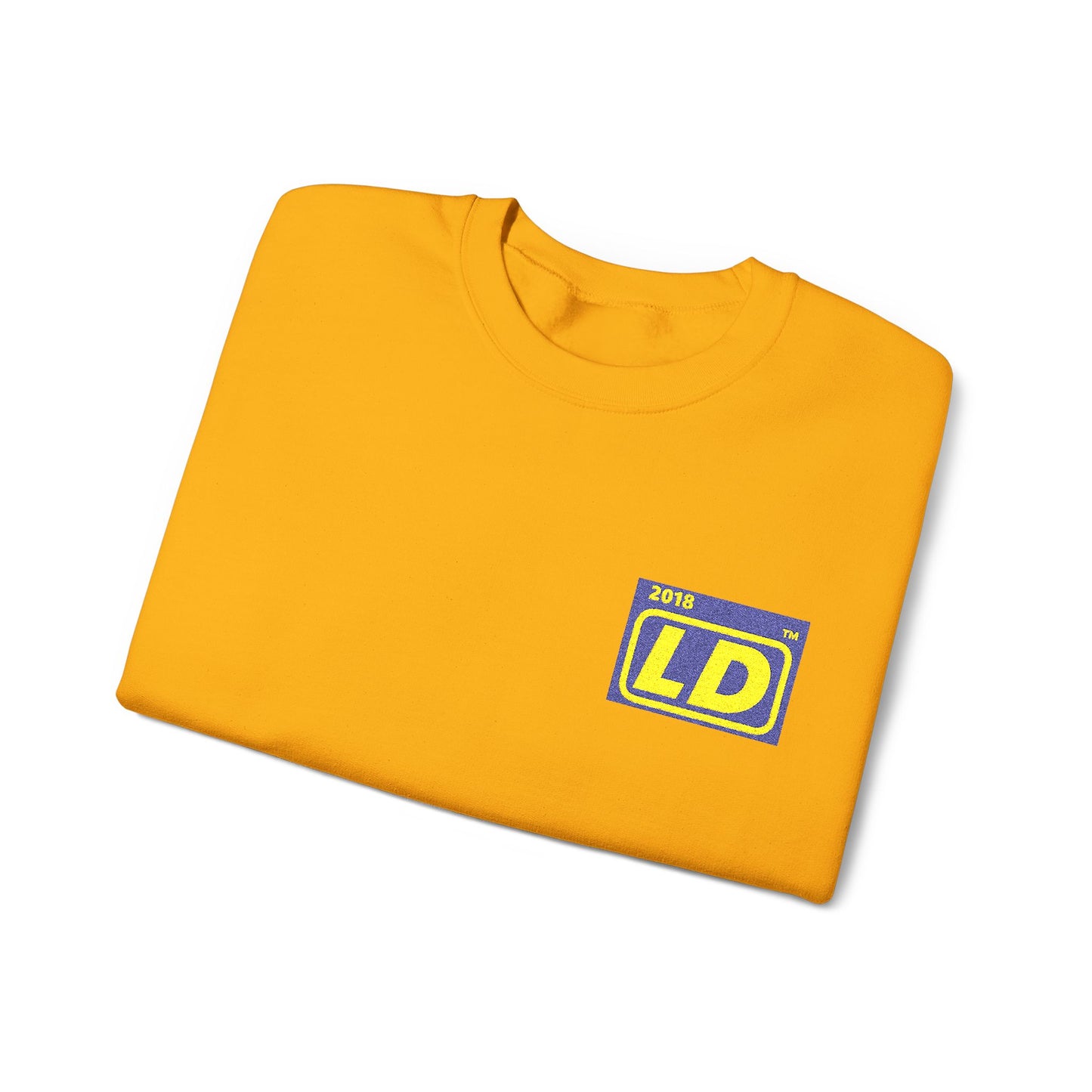 Embroidered Unisex Heavy Blend™ Crewneck Sweatshirt reverse logo initials