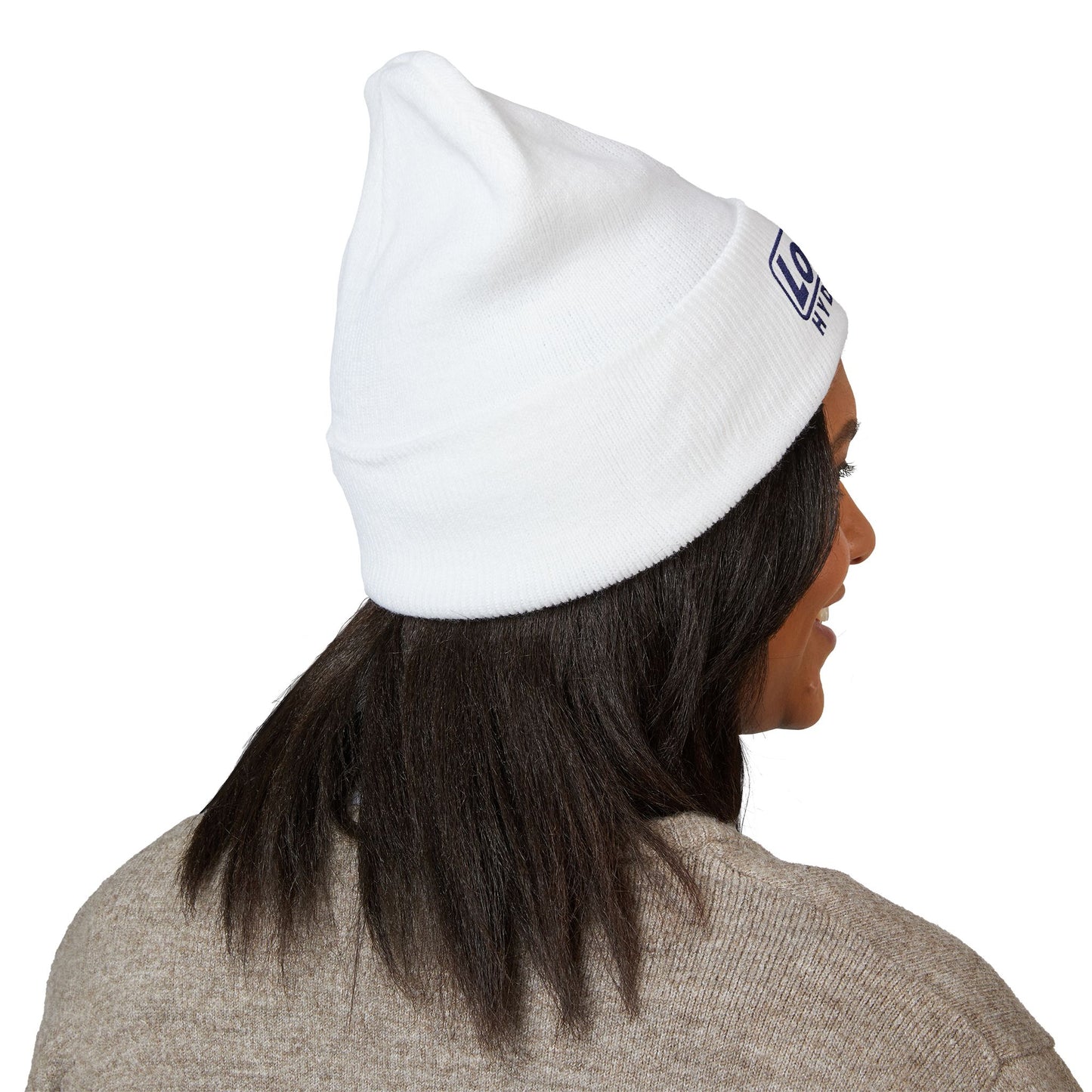 Embroidered Classic Cuffed Beanie Official Basic Hyde Park Logo