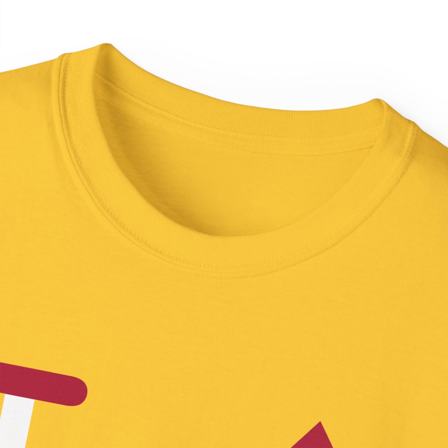 I firecracker LongD positive flag tag-domain logo cotton tee