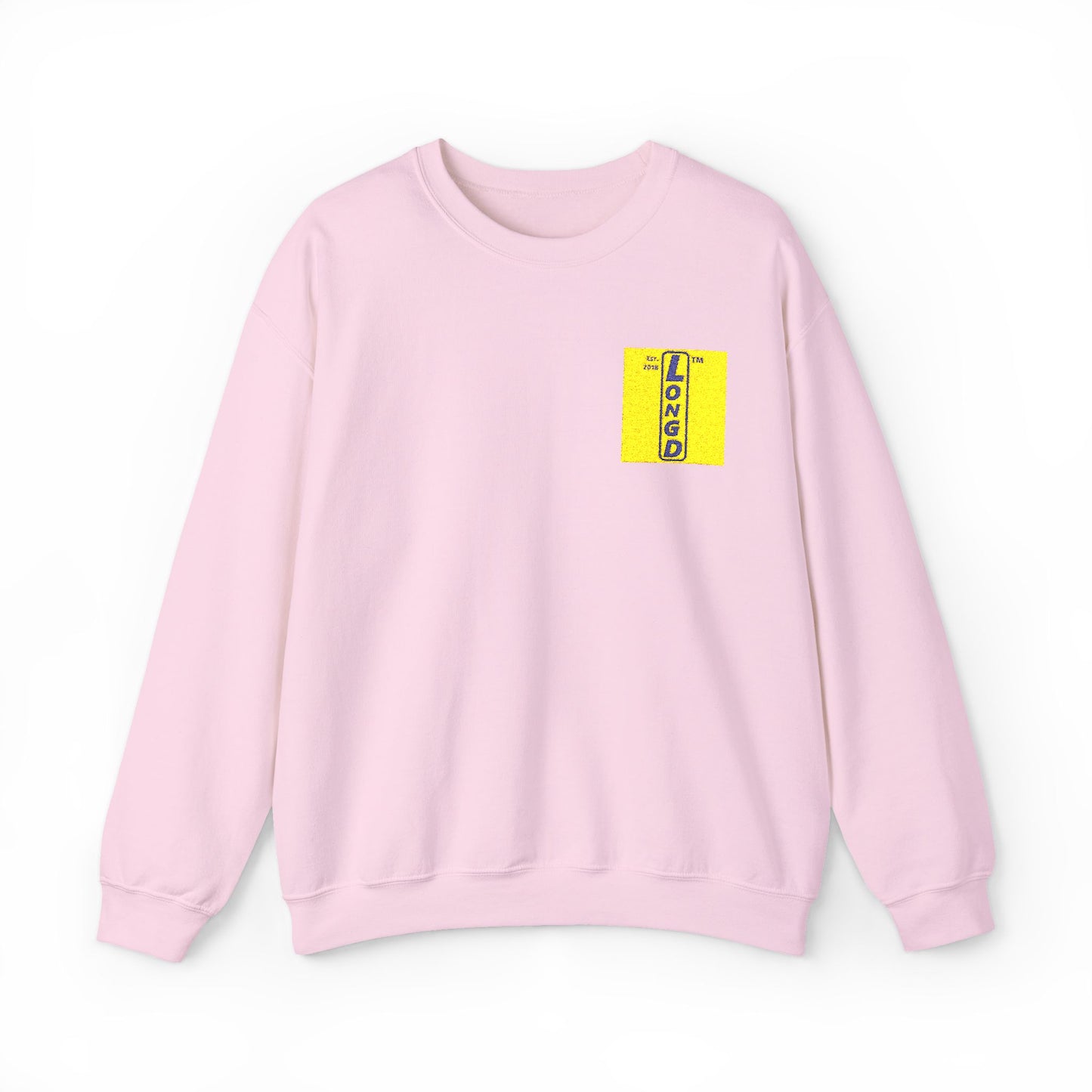 Embroidered Unisex Heavy Blend™ Crewneck Sweatshirt official logo upright