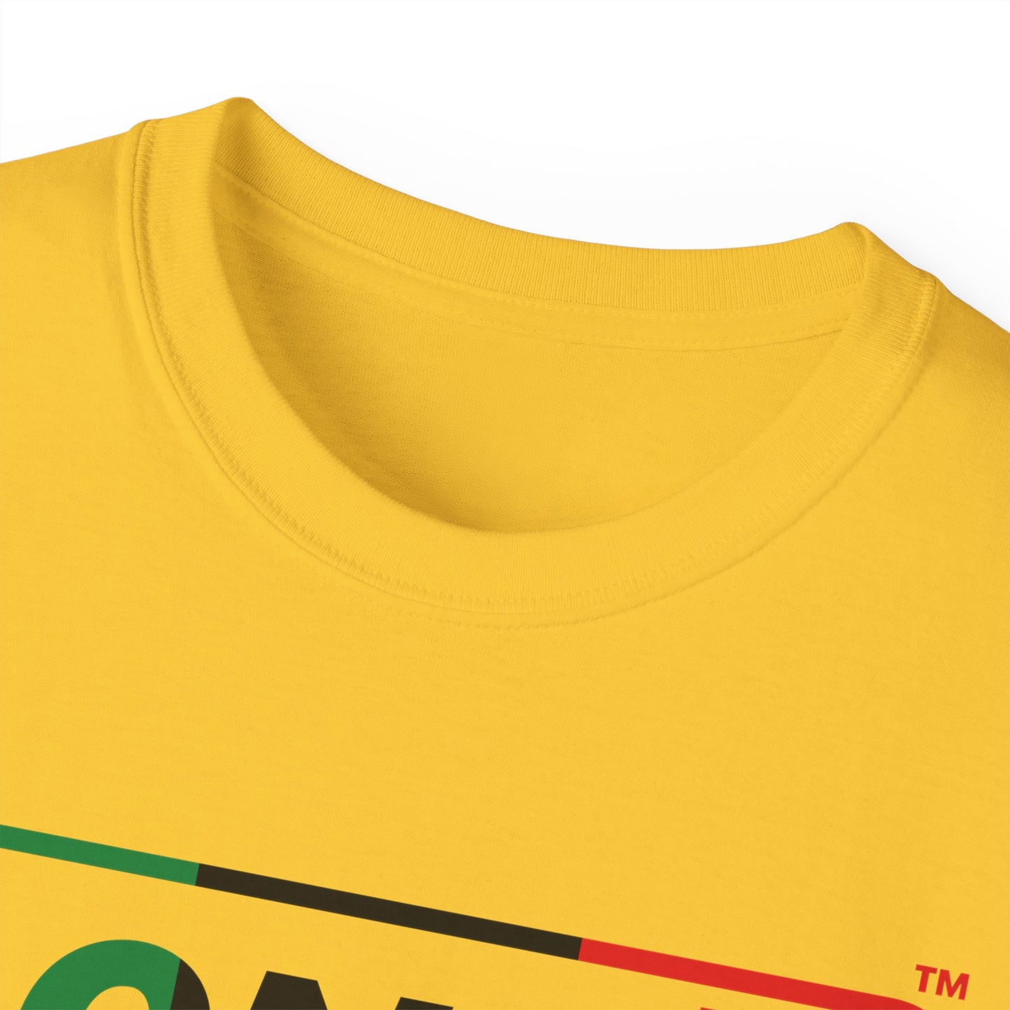 LongD® Logo Cotton Tee Juneteenth positive thirds text