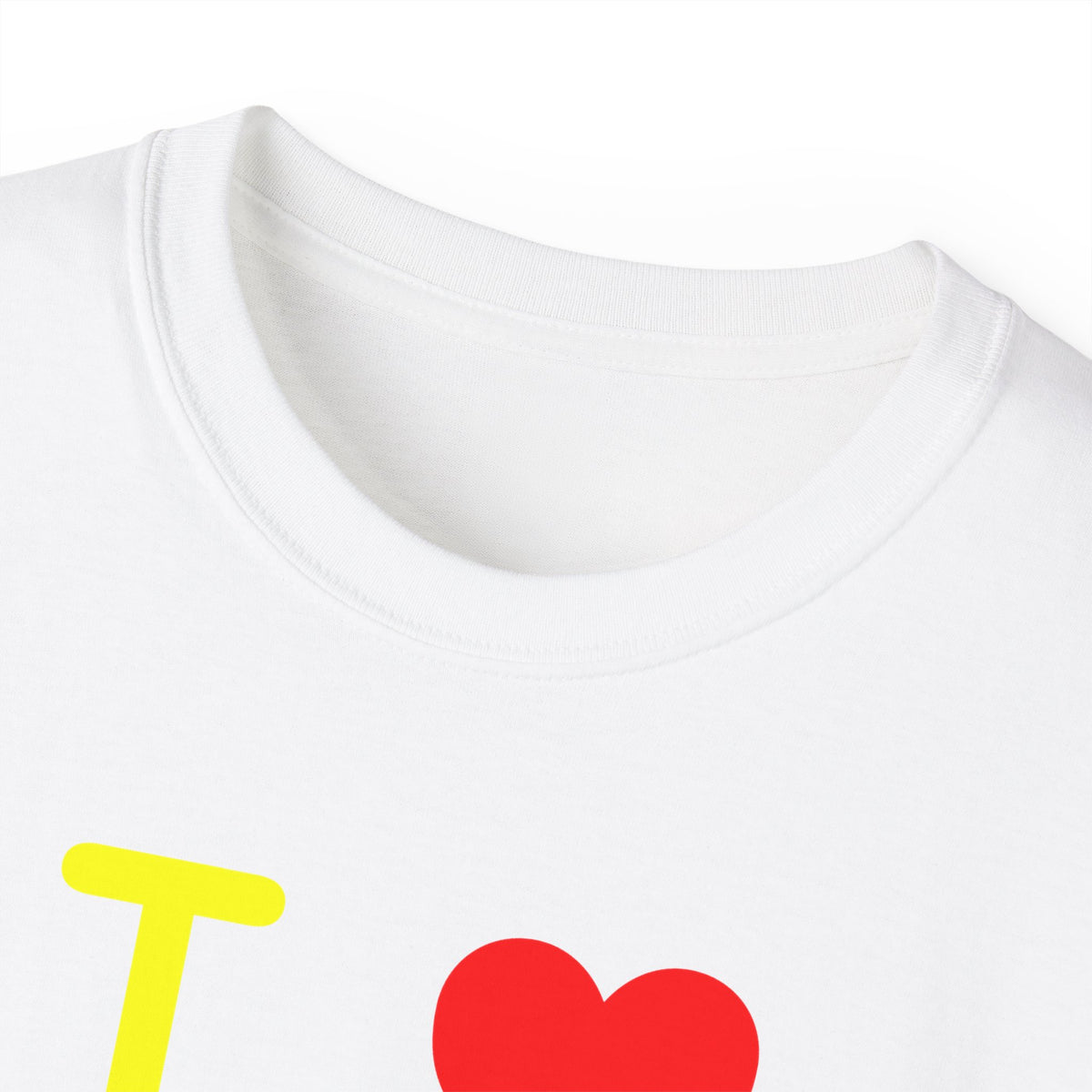 I Luv LongD Tag-domain positive alternate basic logo cotton tee