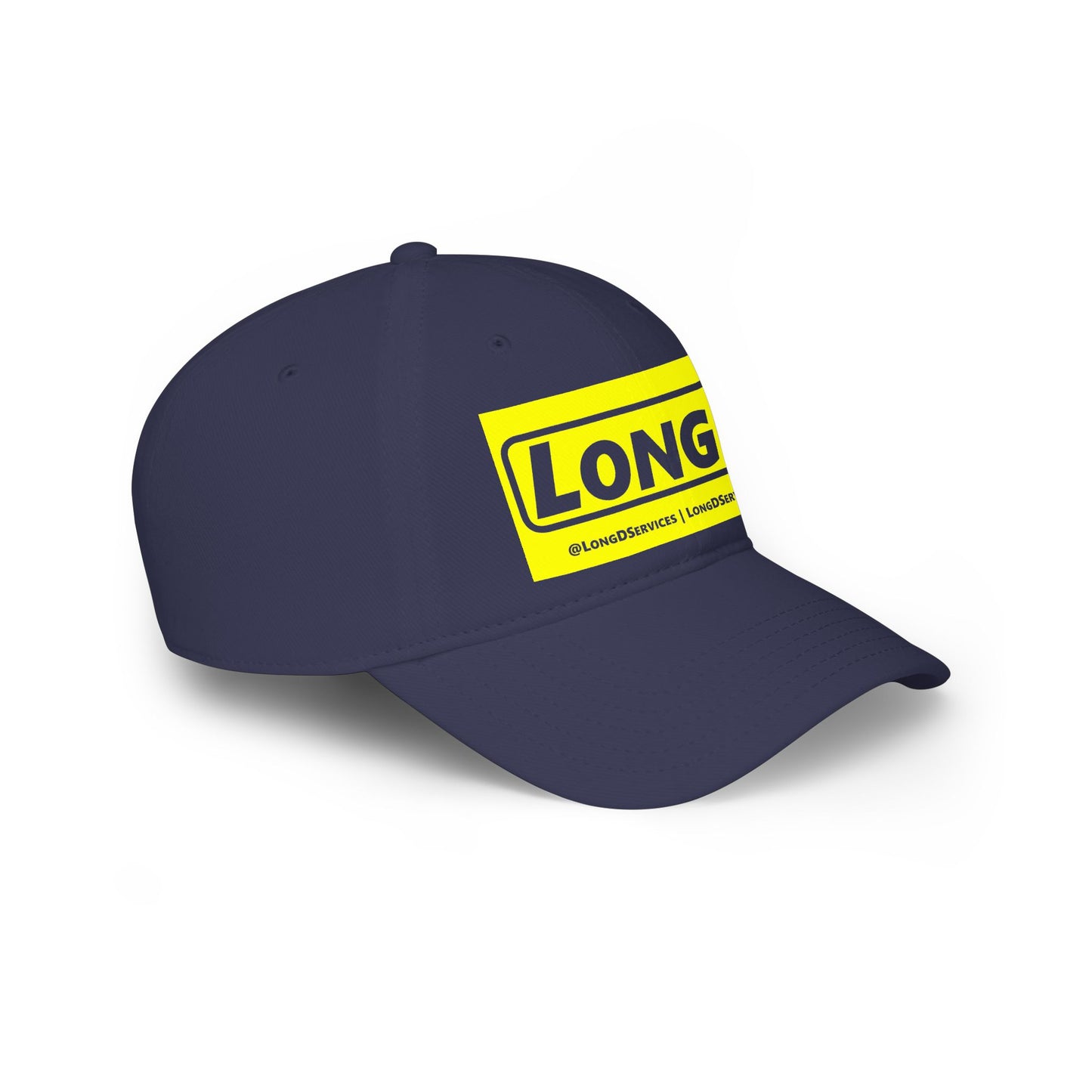 Negative Reverse Logo 100% Cotton Velcro Baseball Cap