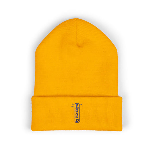 Embroidered Classic Cuffed Beanie basic official logo upright