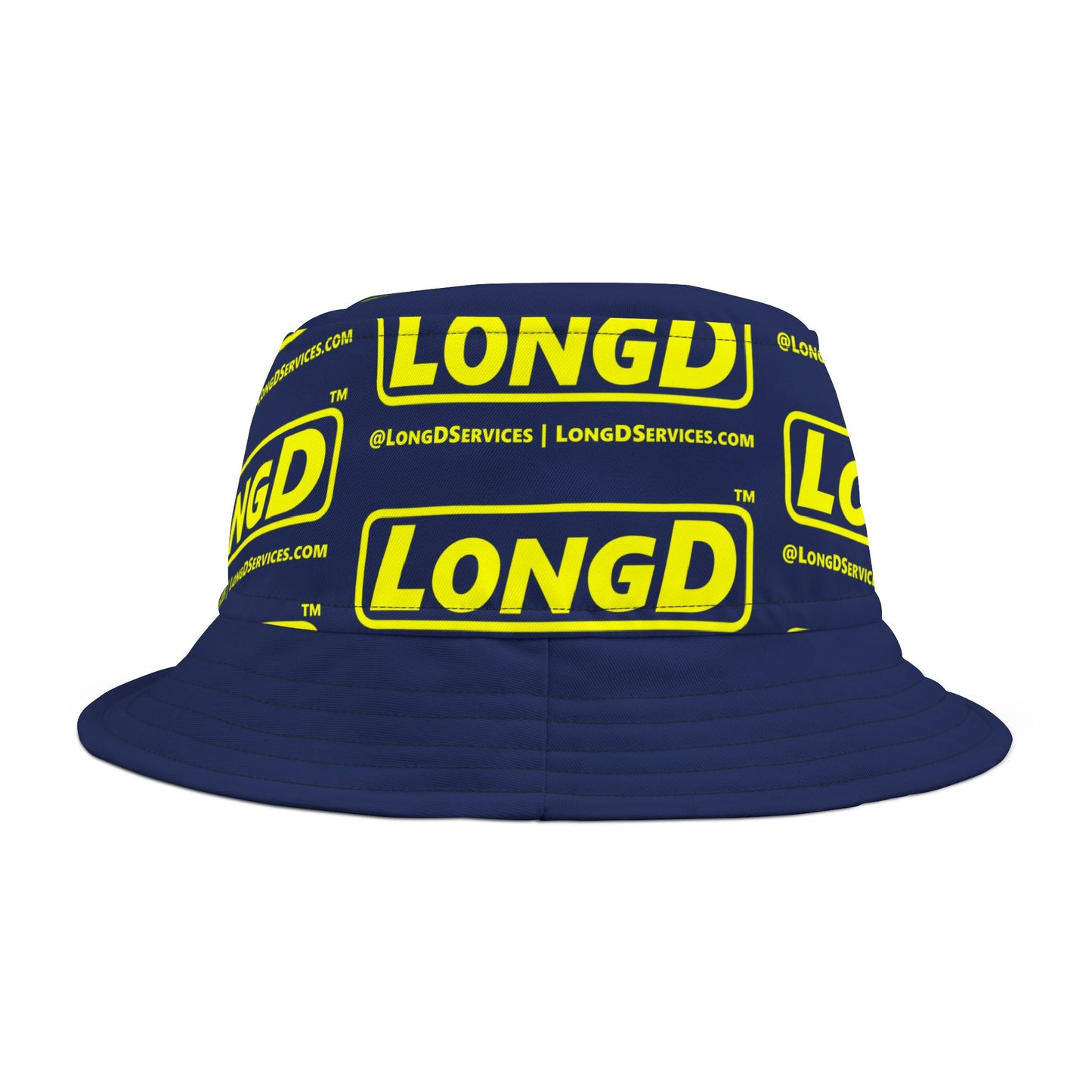 Repeat grid of Reverse Logo Bucket Hat