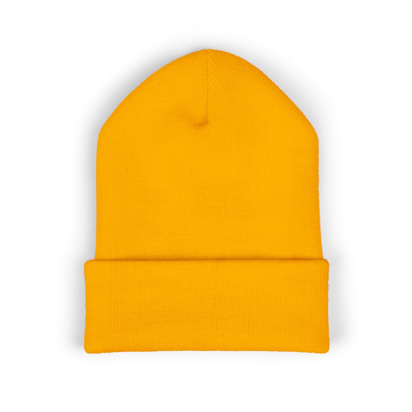 Embroidered Classic Cuffed Beanie reverse official logo upright initials