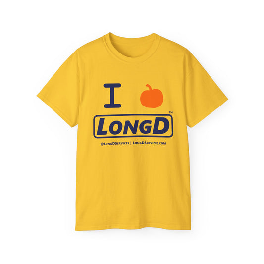 I Pumpkin LongD Logo Cotton Tee