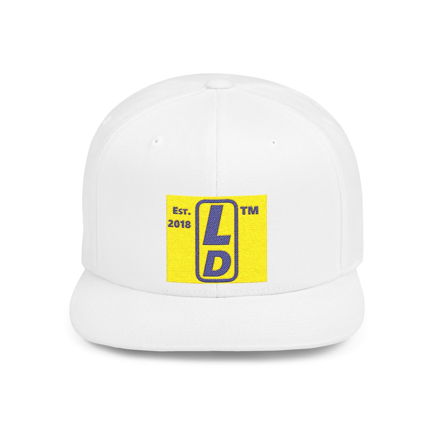 Embroidered Baseball Cap official logo upright initials