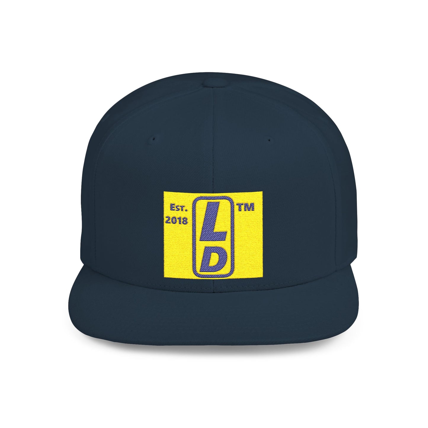 Embroidered Baseball Cap official logo upright initials