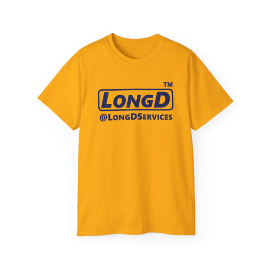 LongD® Logo Cotton Tee positive official basic logo