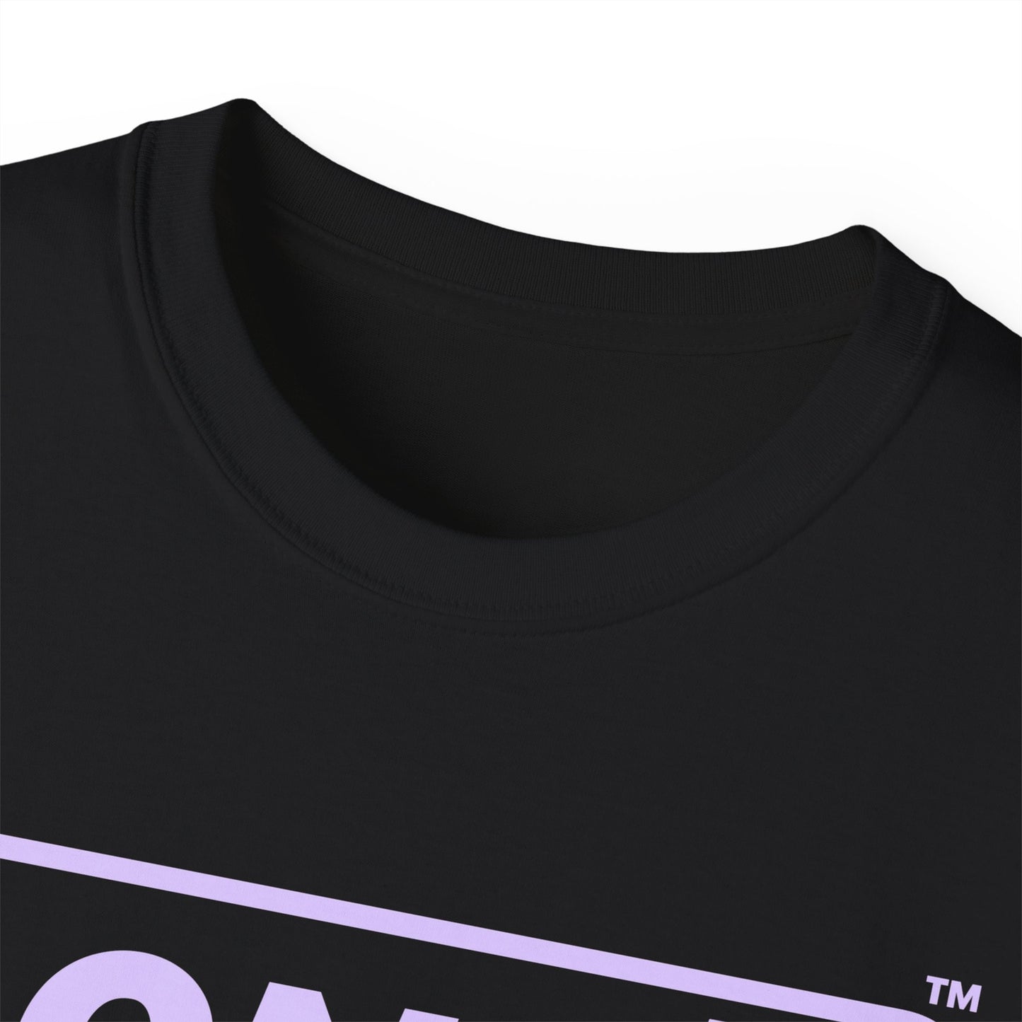 LongD® Logo Cotton Tee (Easter pastel purple in positive text)