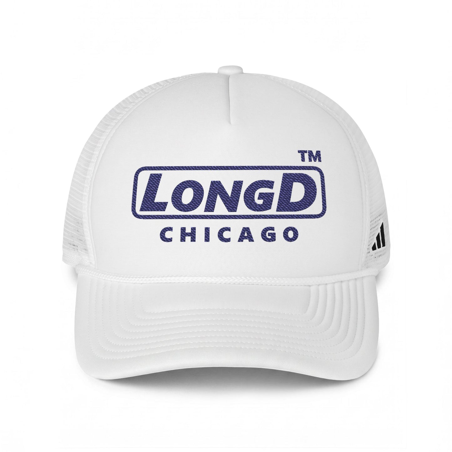 adidas official basic Chicago logo trucker cap