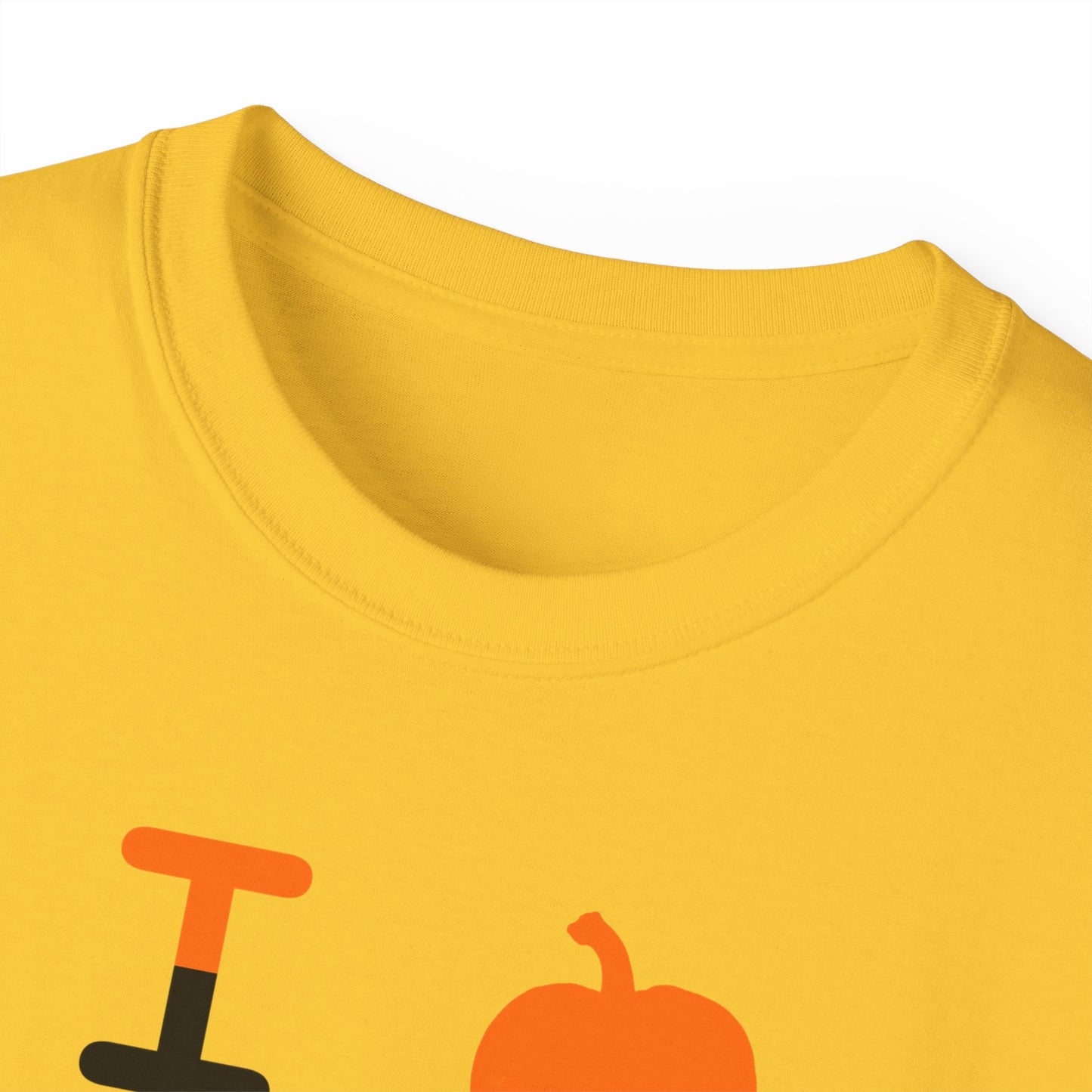 I pumpkin LongD Hyde Park negative upright downward chevron 4-print logo cotton tee
