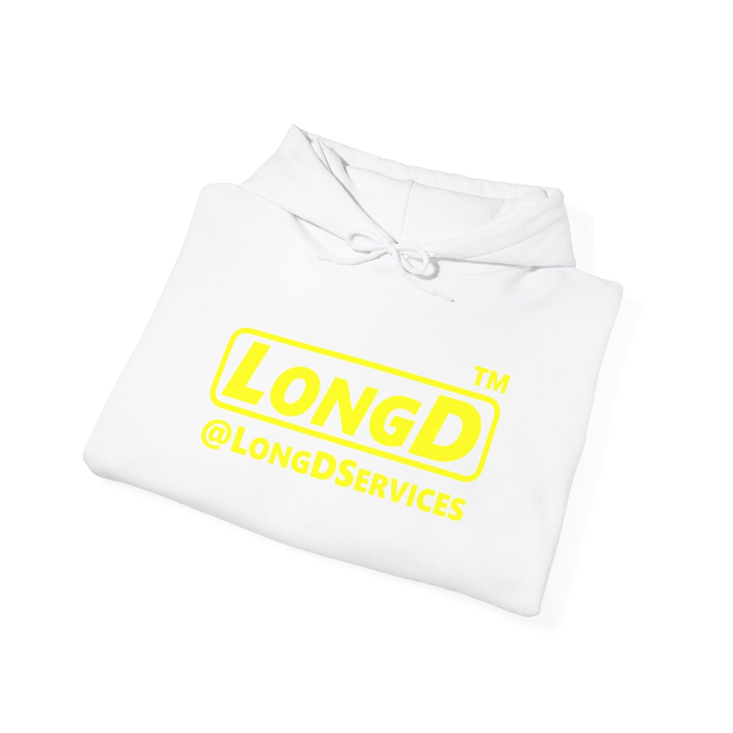 LongD® Logo (positive alternate Tag only version) Hoodie