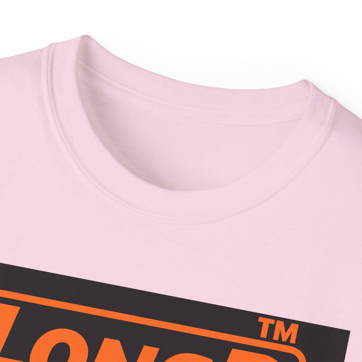 LongD Hyde Park logo orange (FE7518) on Black (000000) (Halloween colors) cotton tee
