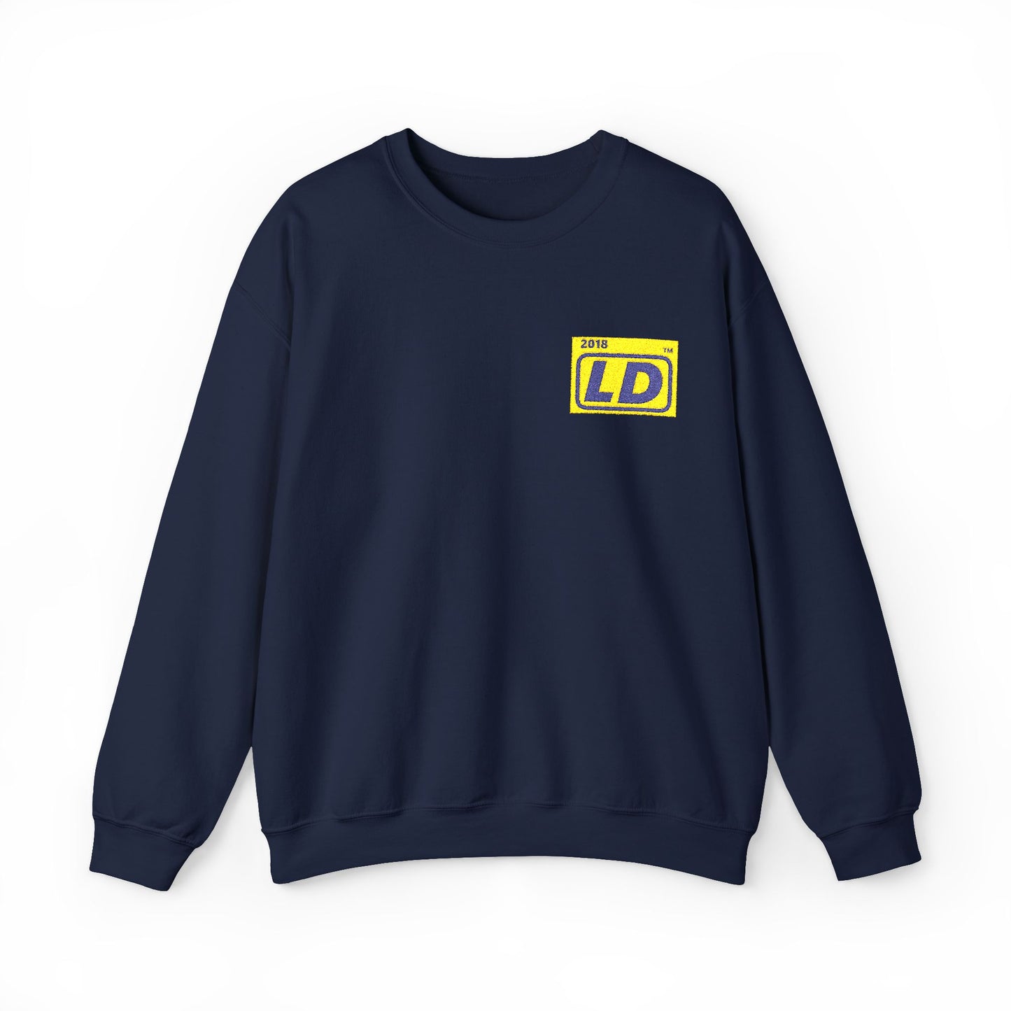 Embroidered Unisex Heavy Blend™ Crewneck Sweatshirt official logo initials