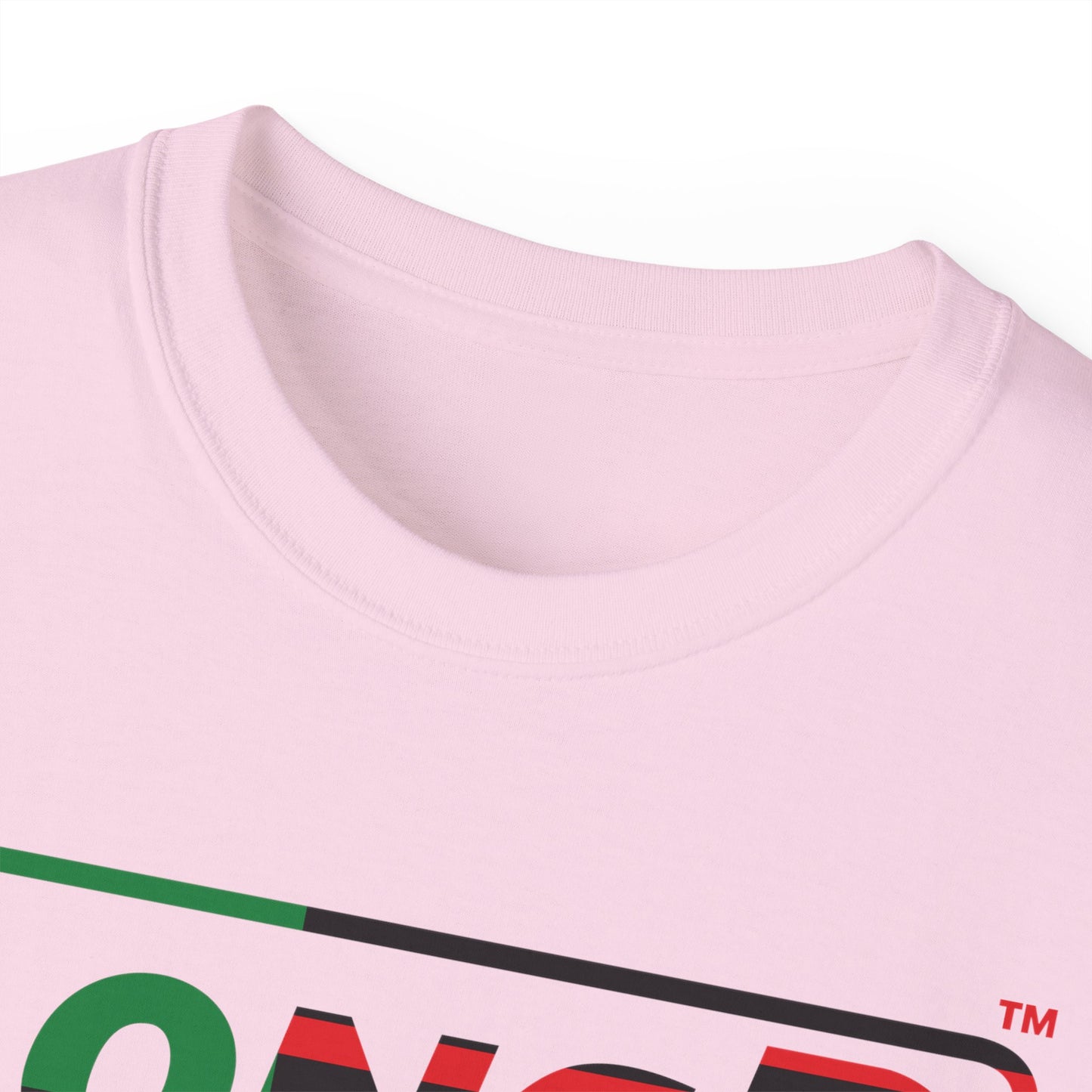 LongD® Logo Cotton Tee Juneteenth positive flag