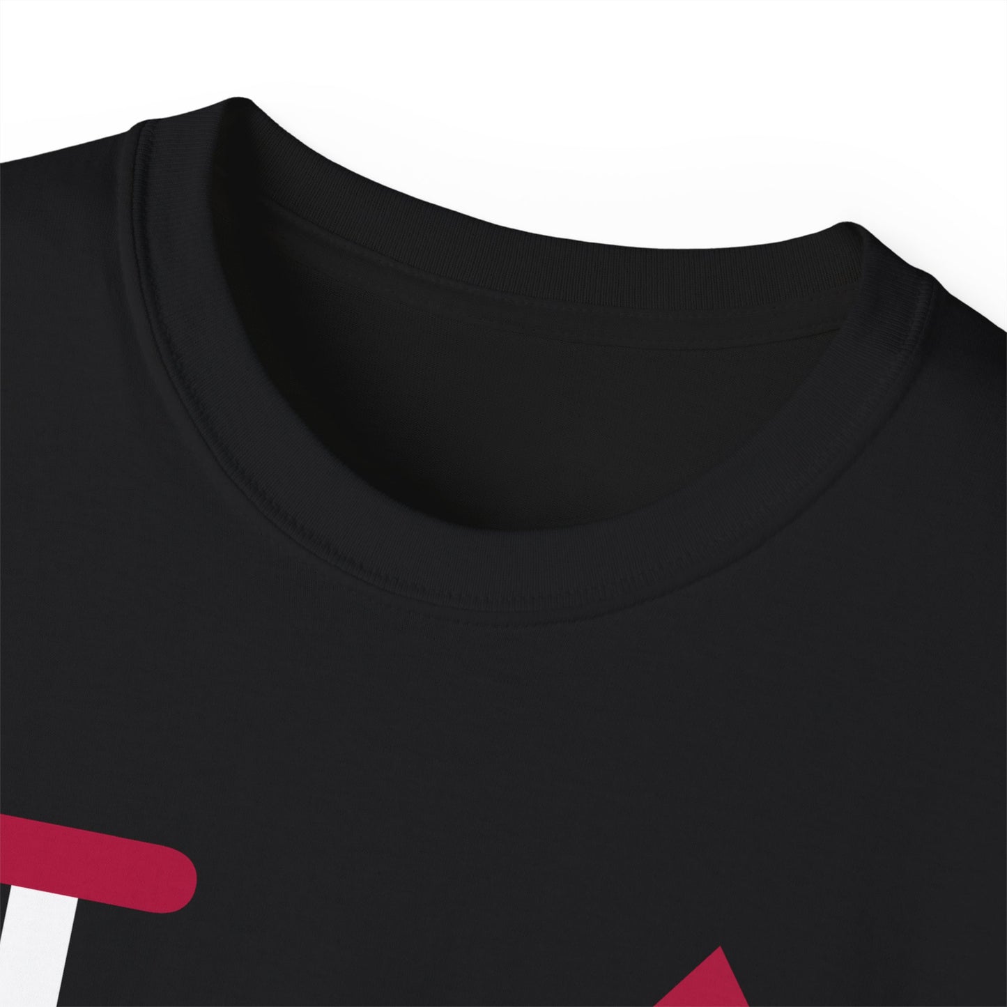 I firecracker LongD positive flag tag logo cotton tee