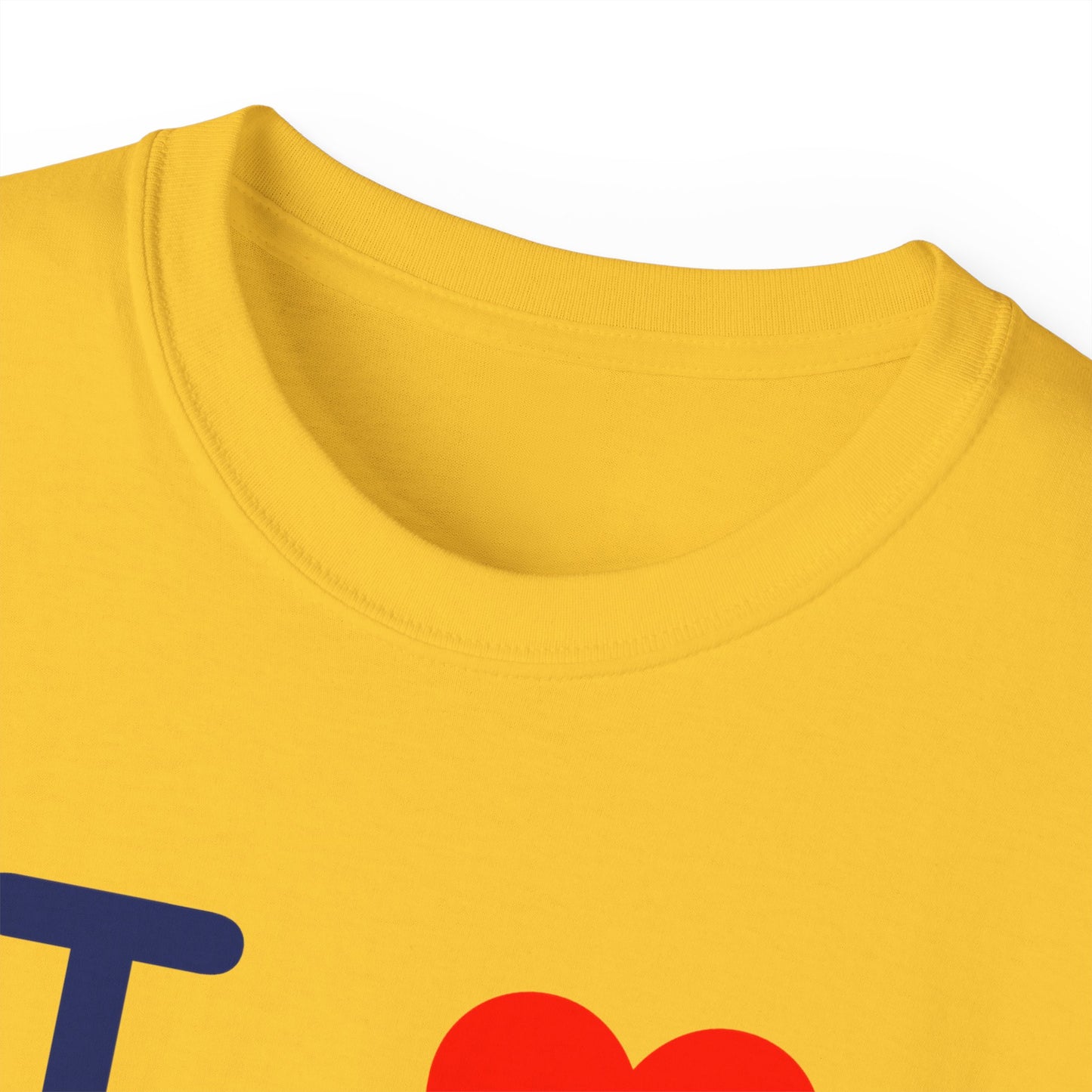 I Luv LongD® Logo Cotton Tee positive official basic Chicago logo