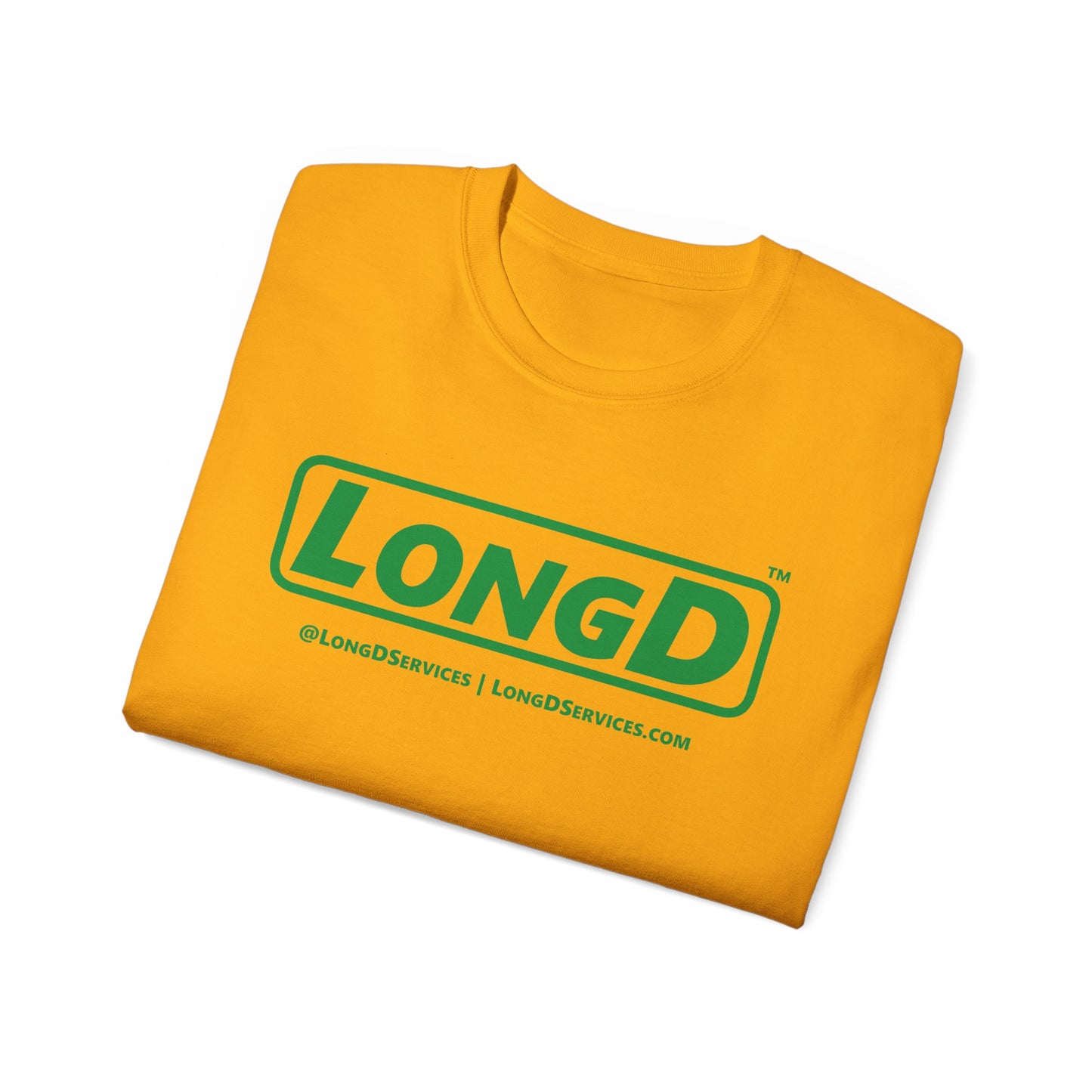 LongD® Logo Cotton Tee (St. Patrick's Day -Irish Green)