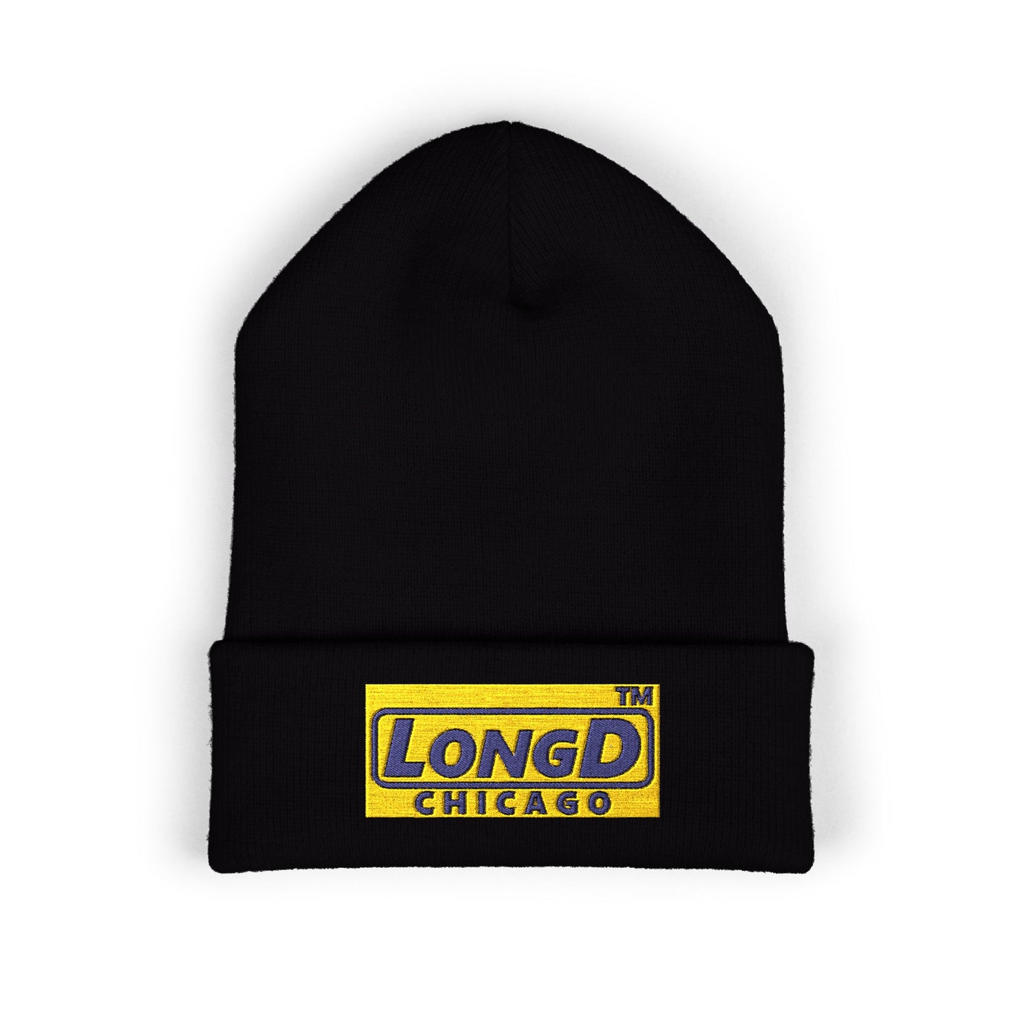 Embroidered Classic Cuffed Beanie Official Chicago Logo