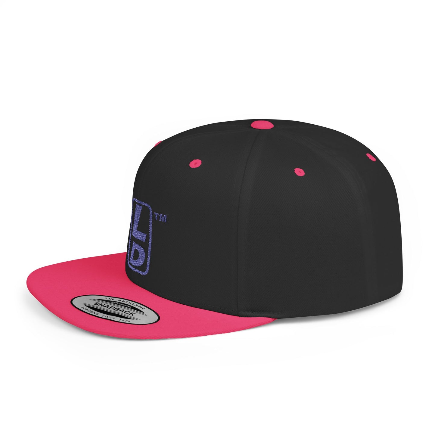 Embroidered Baseball Cap basic official logo upright initials