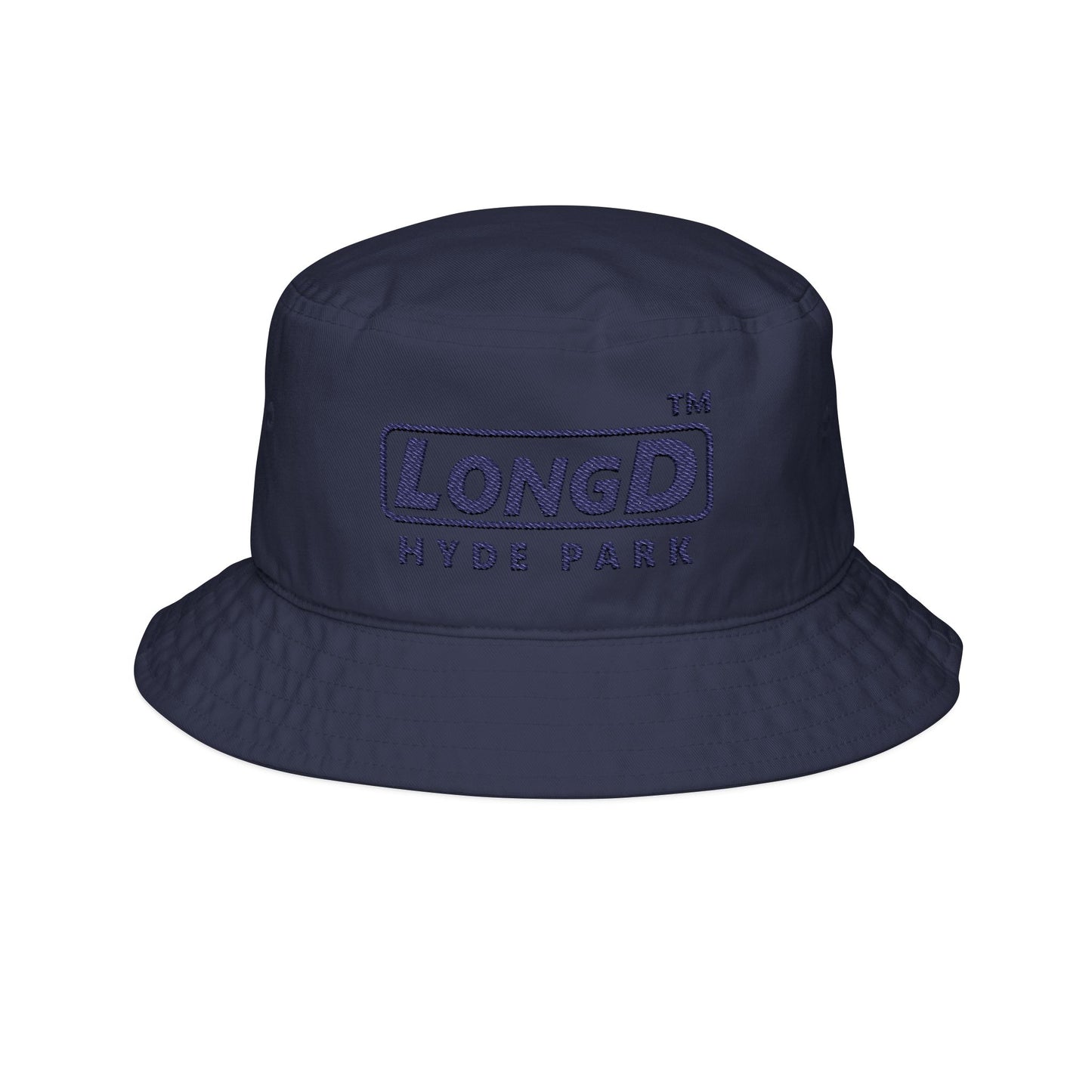 Embroidered official basic Hyde Park logo bucket hat