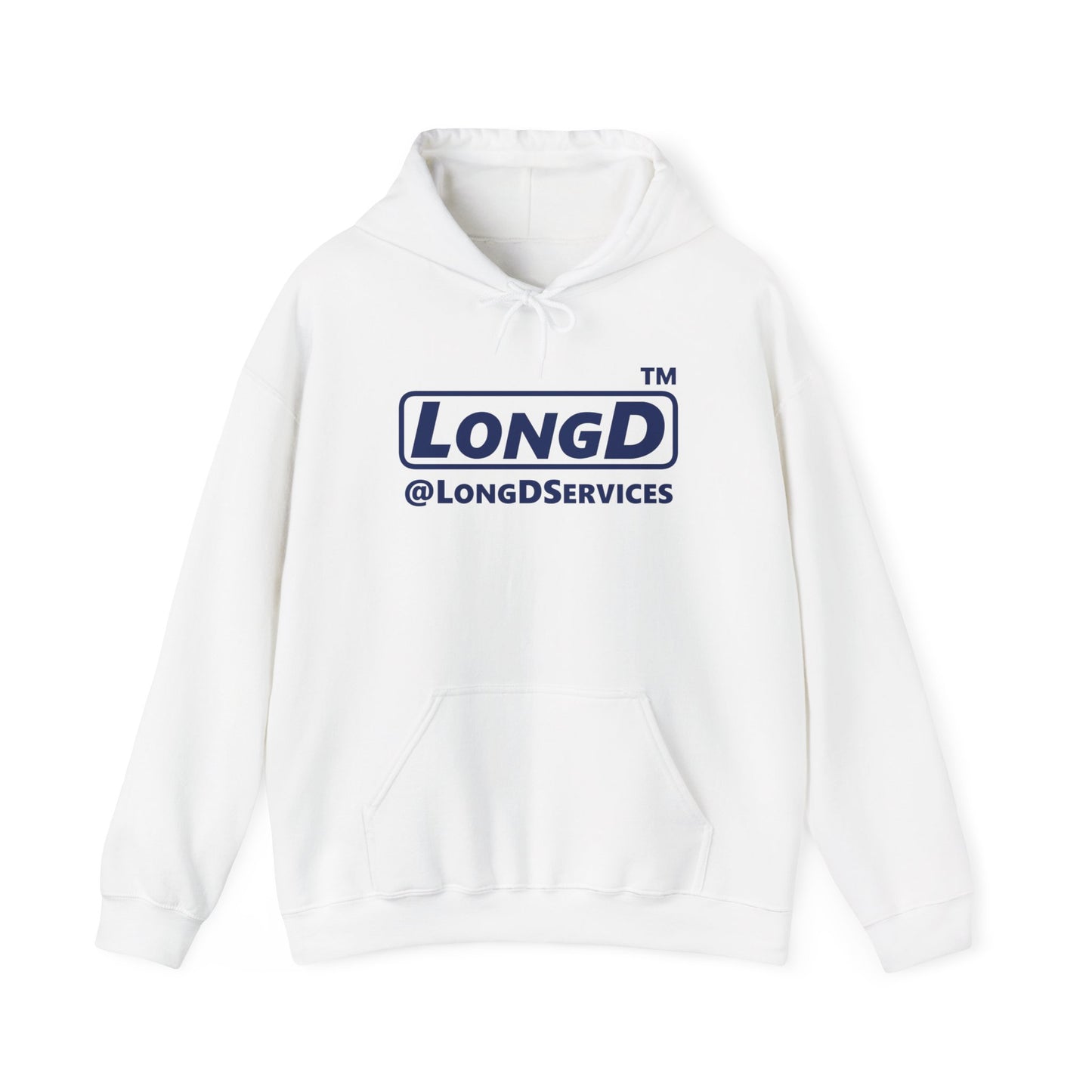 LongD® Logo (positive Tag only version) Hoodie
