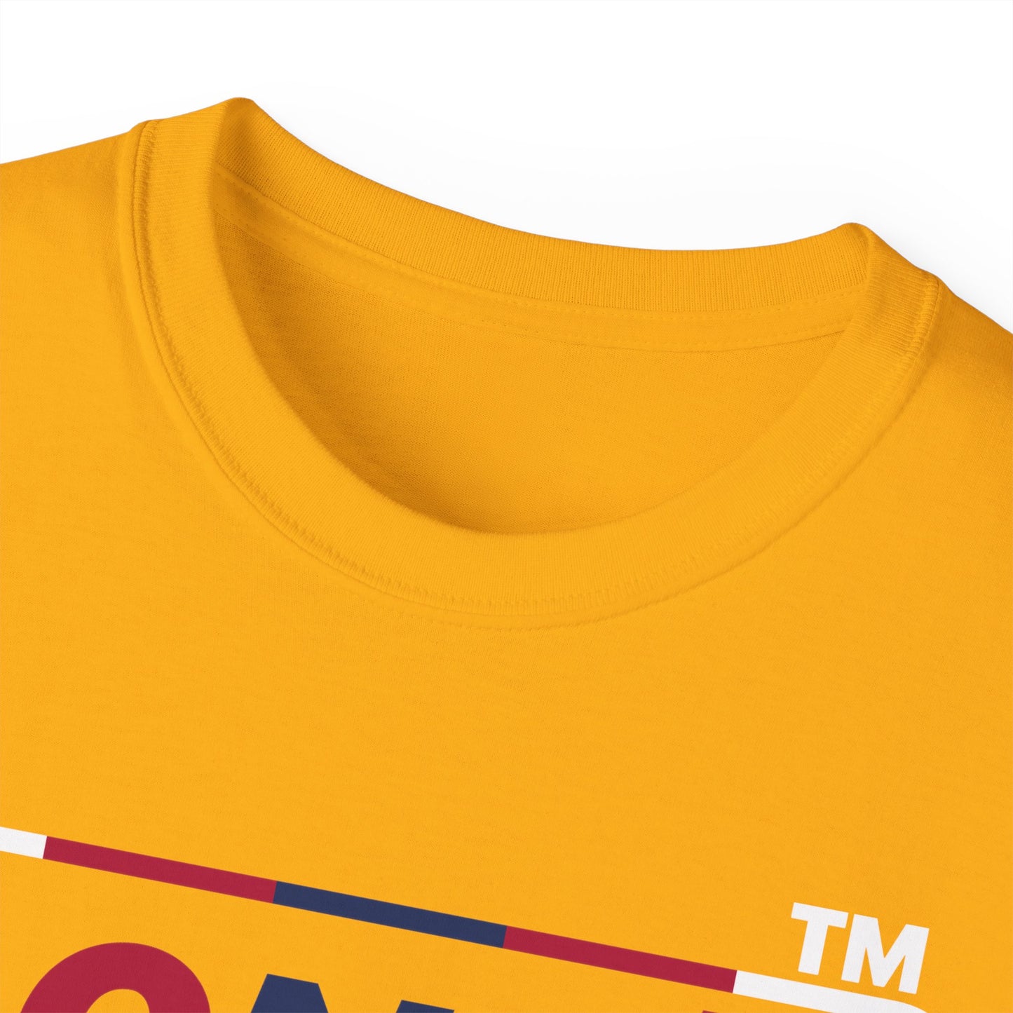 LongD positive 2x5 Chicago logo cotton tee (patriotic colors)
