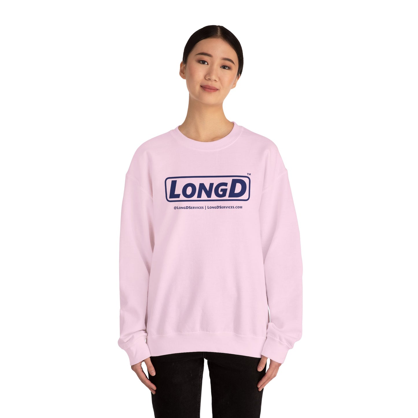 LongD official original logo crewneck sweatshirt