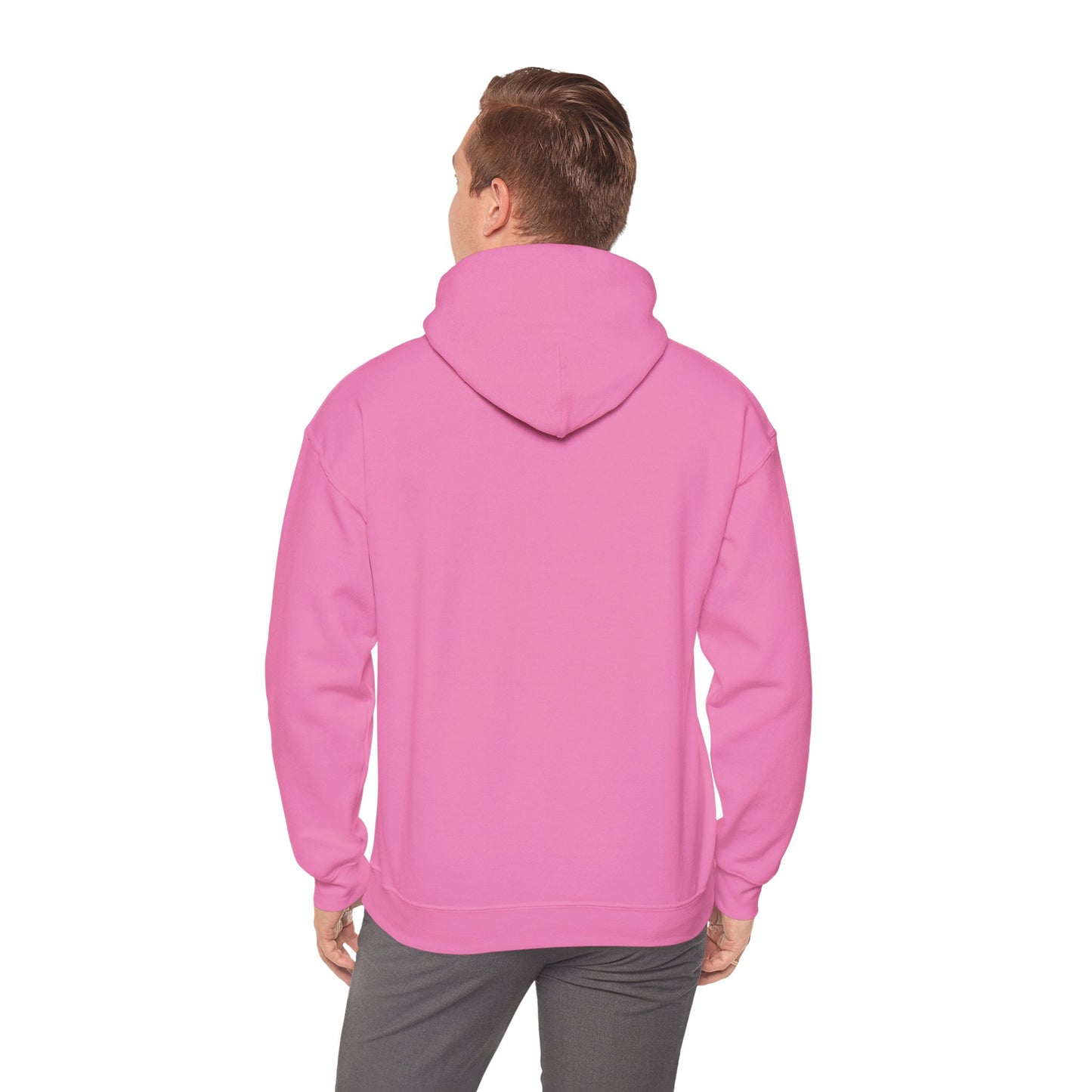 LongD® negative vertical 3-striped upright Chicago logo hoodie (Juneteenth colors)