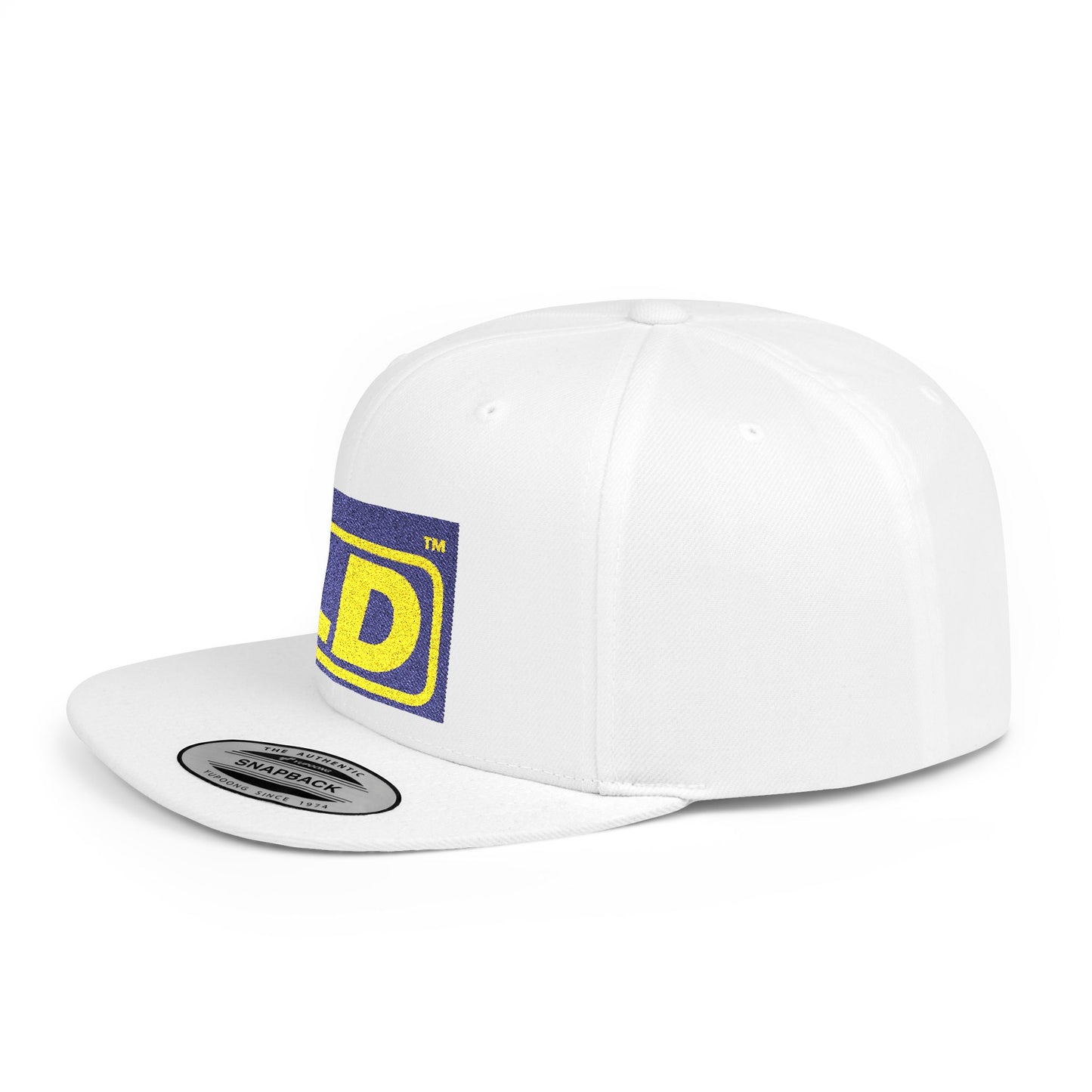Embroidered Baseball Cap reverse official (gold on navy) logo initials