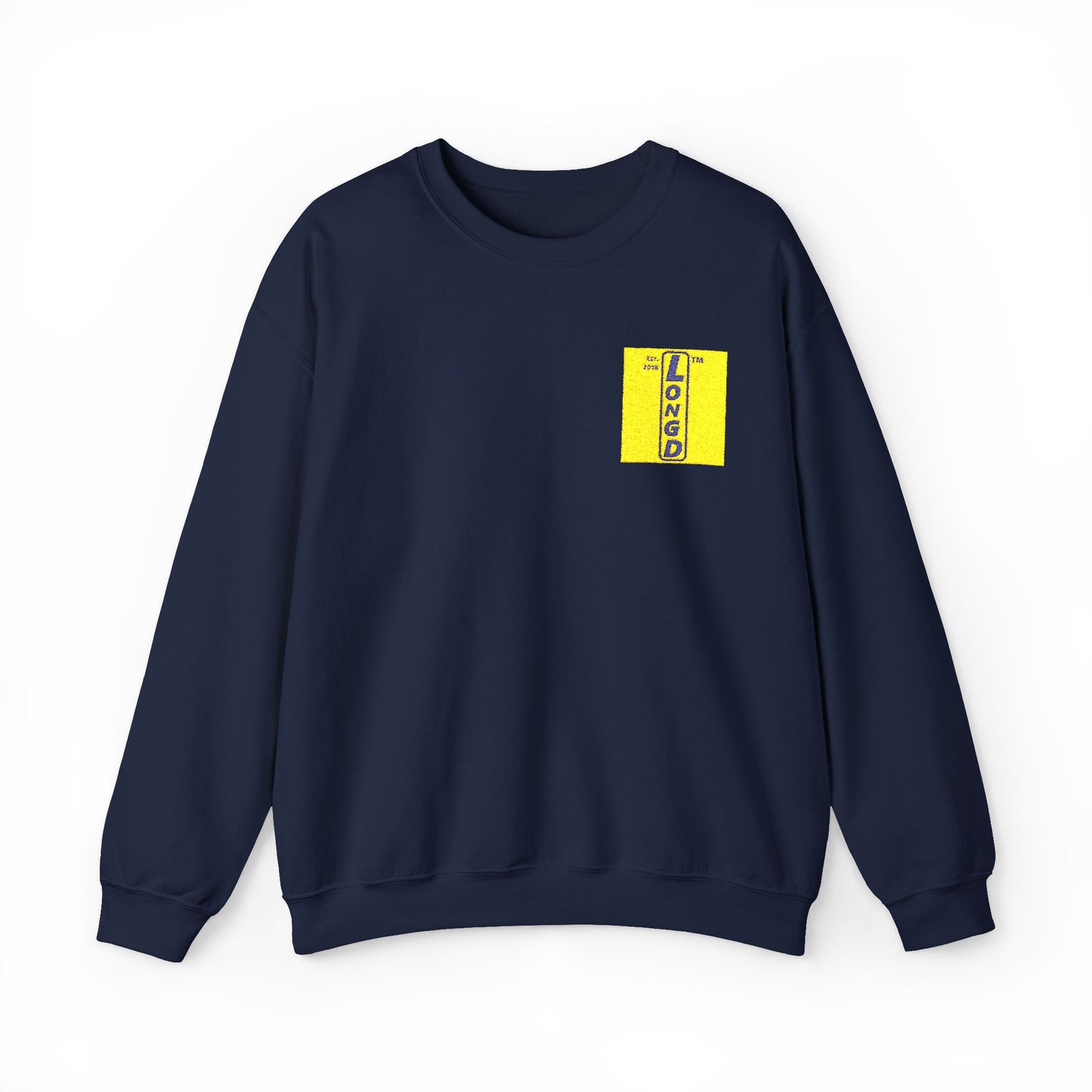 Embroidered Unisex Heavy Blend™ Crewneck Sweatshirt official logo upright