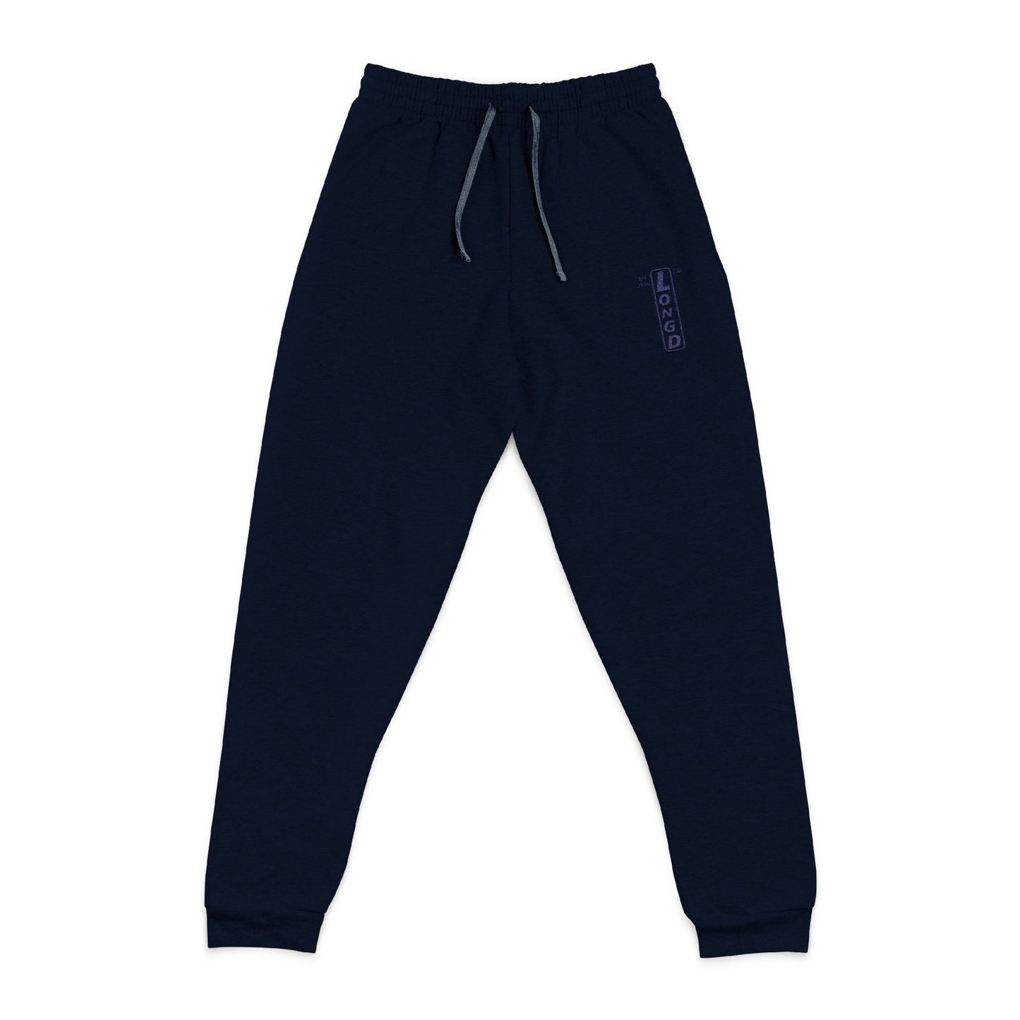 Embroidered unisex joggers basic official logo upright