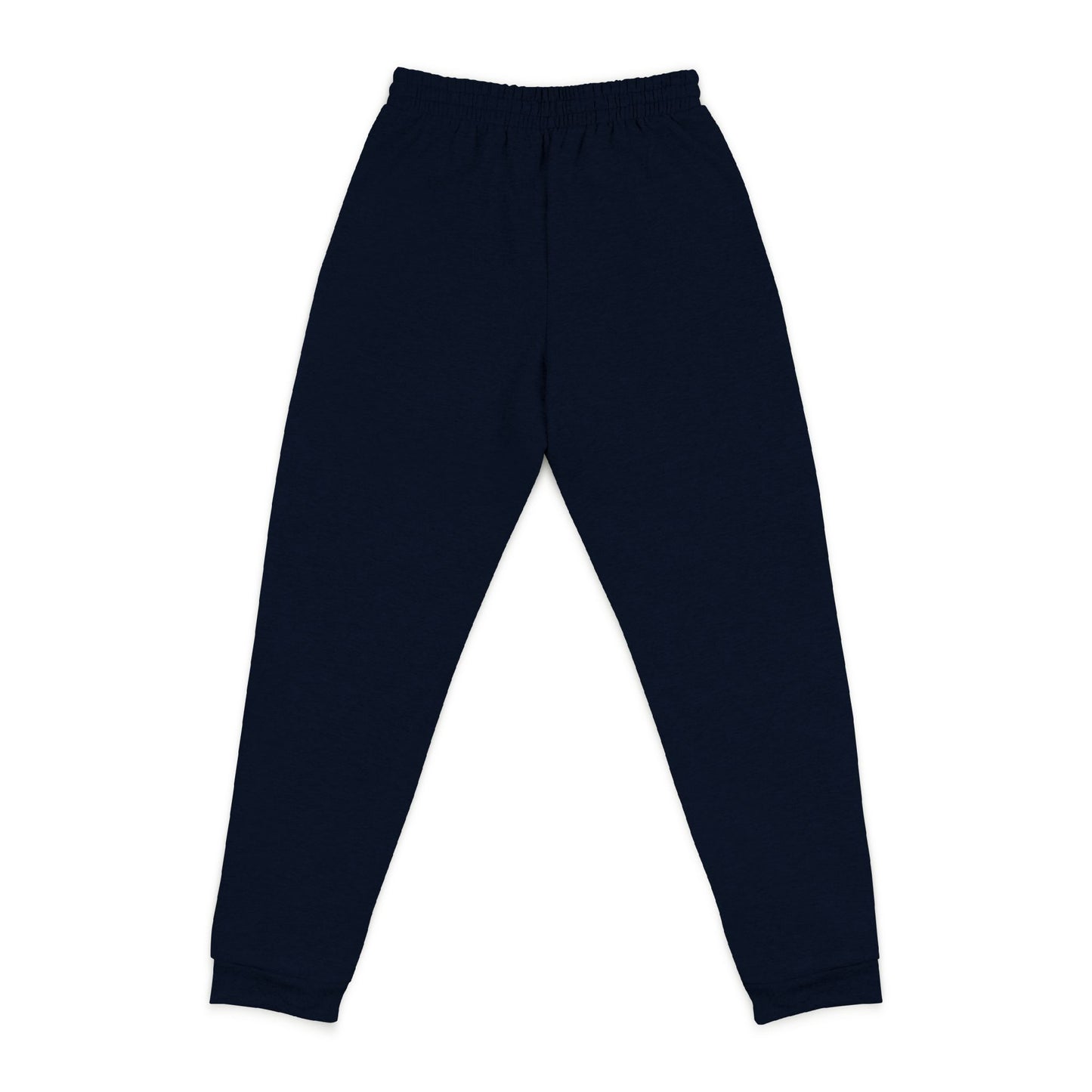 Embroidered unisex joggers official logo upright
