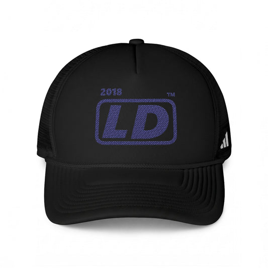 adidas official basic initials logo trucker cap