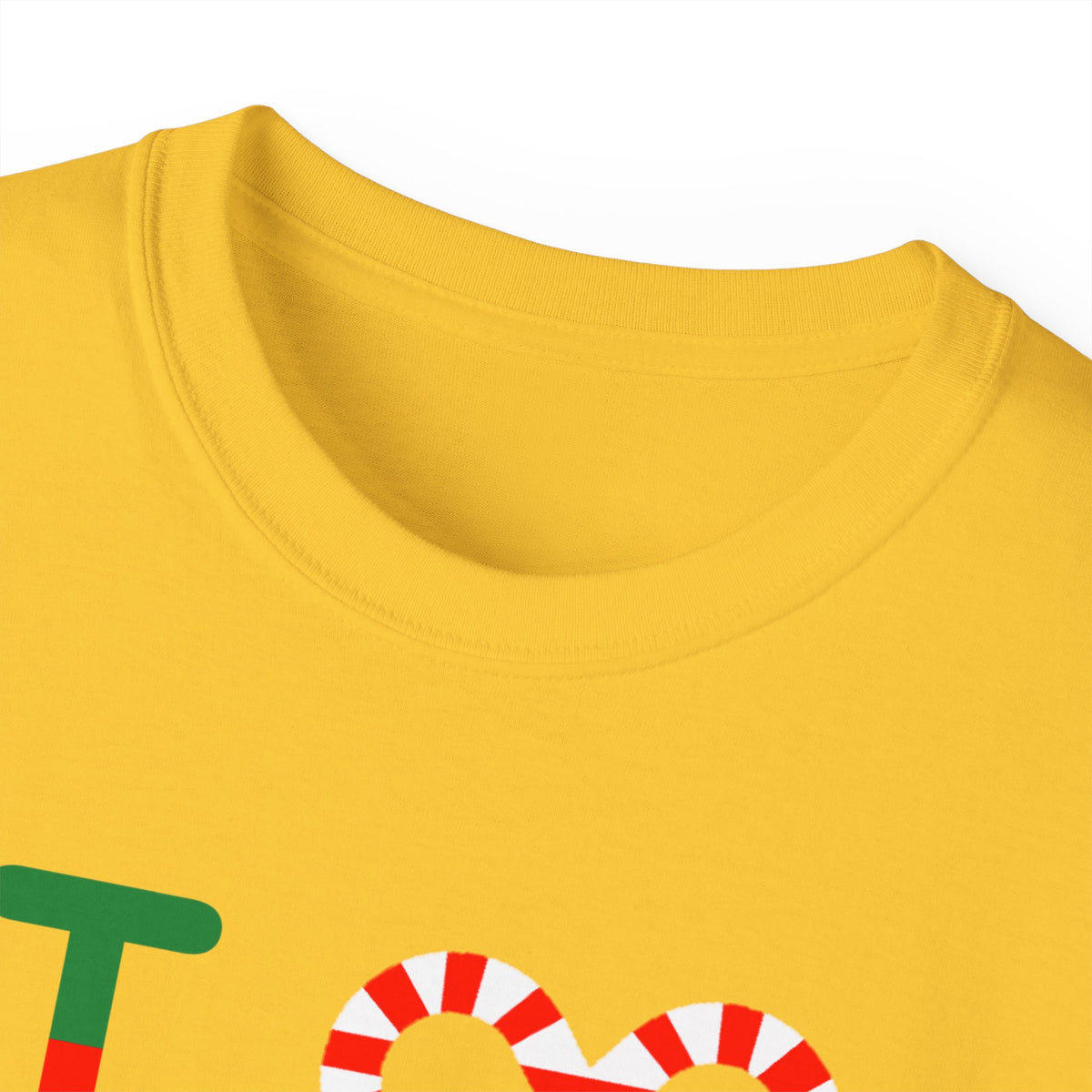 I candy cane LongD Hyde Park positive upright pixel-weighted 4-striped 4-print logo cotton tee