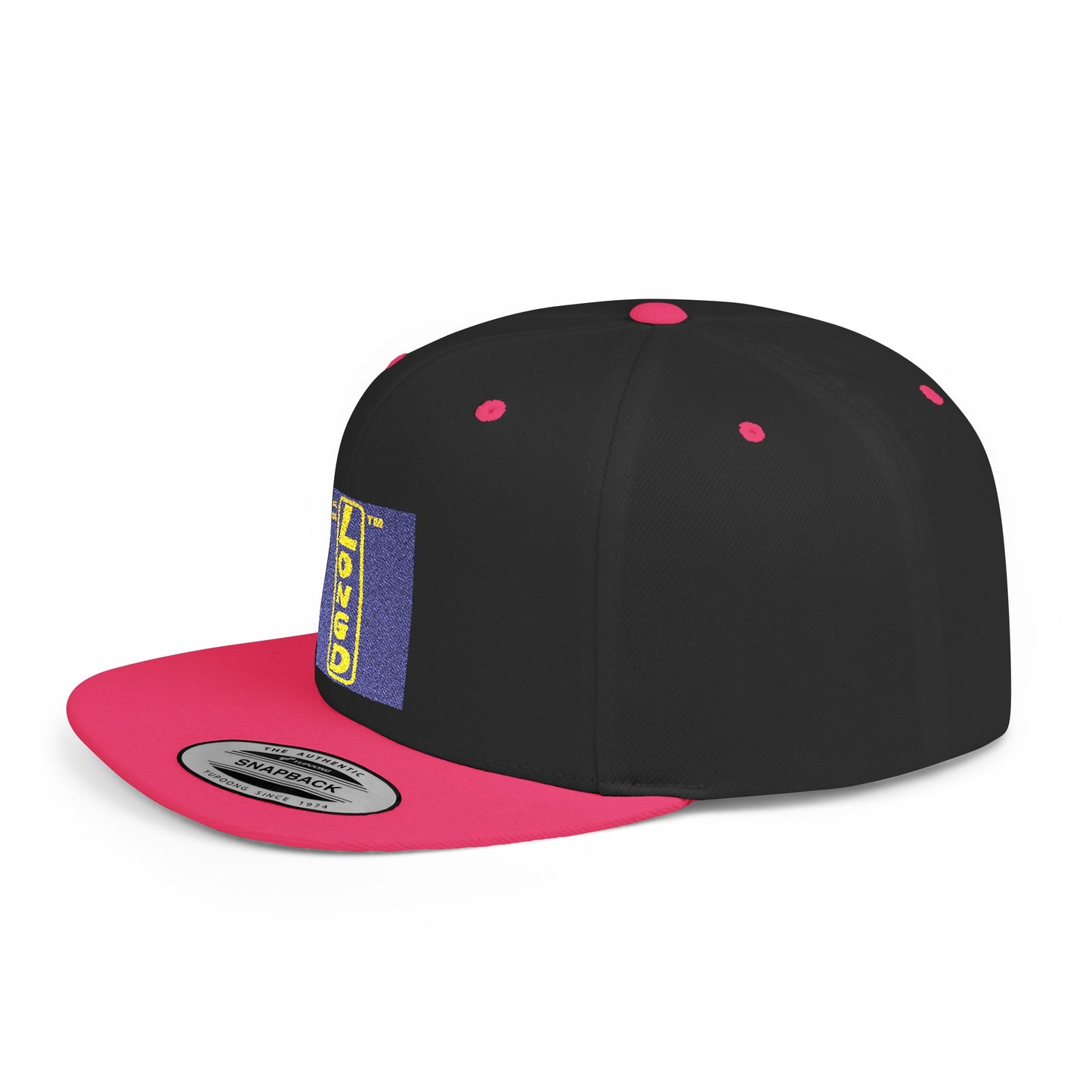 Embroidered Baseball Cap reverse official logo upright
