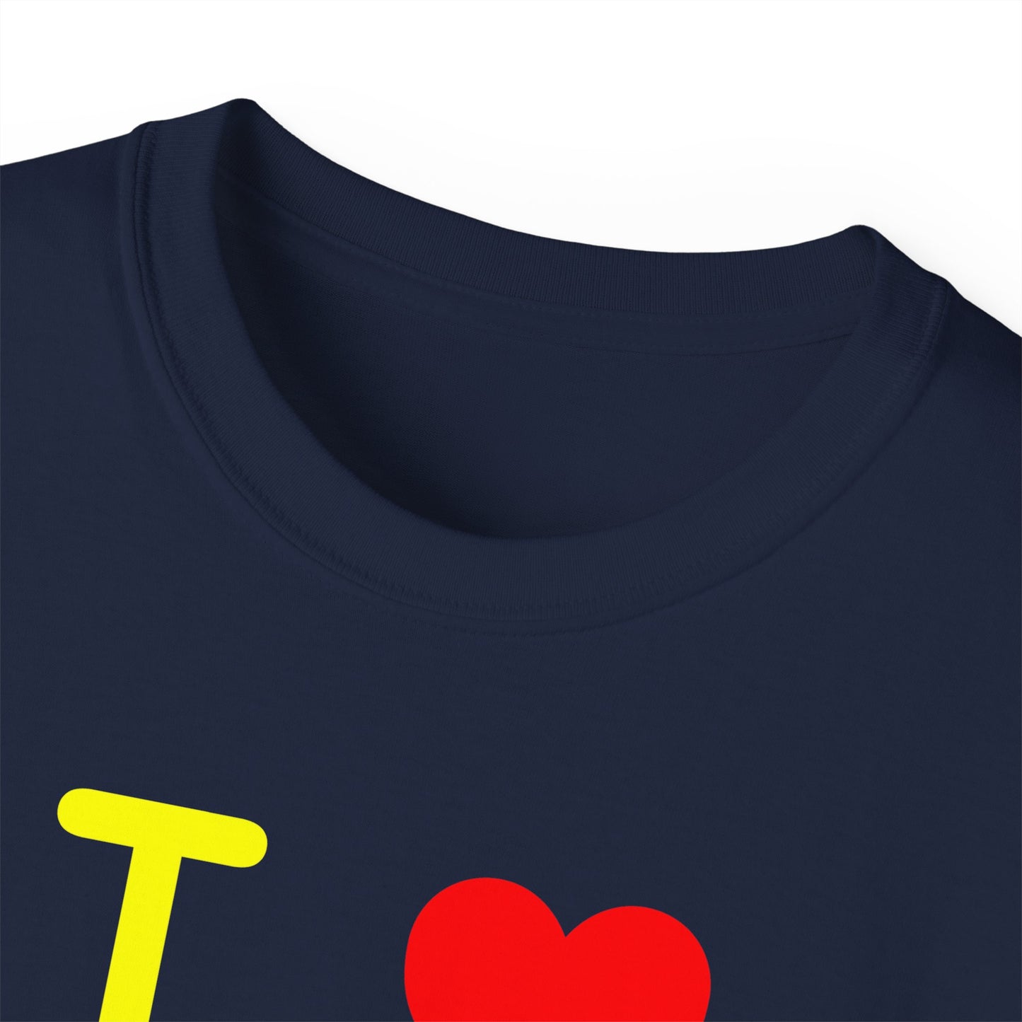 I Luv LongD Tag-domain positive alternate basic logo cotton tee