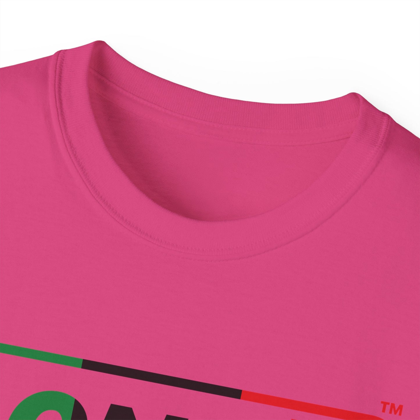 LongD® Logo Cotton Tee Juneteenth positive thirds text