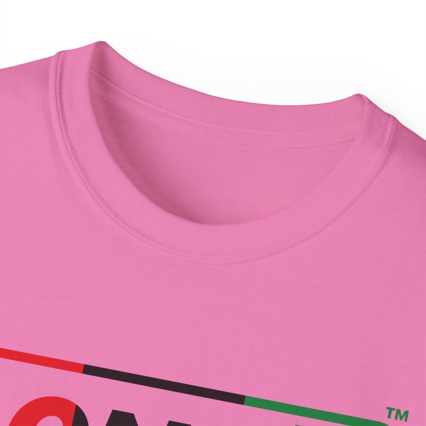 LongD® Logo Cotton Tee Juneteenth positive top negative bottom text