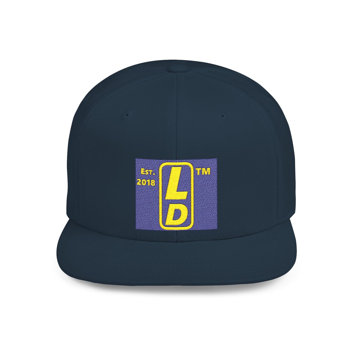 Embroidered Baseball Cap reverse official logo upright initials