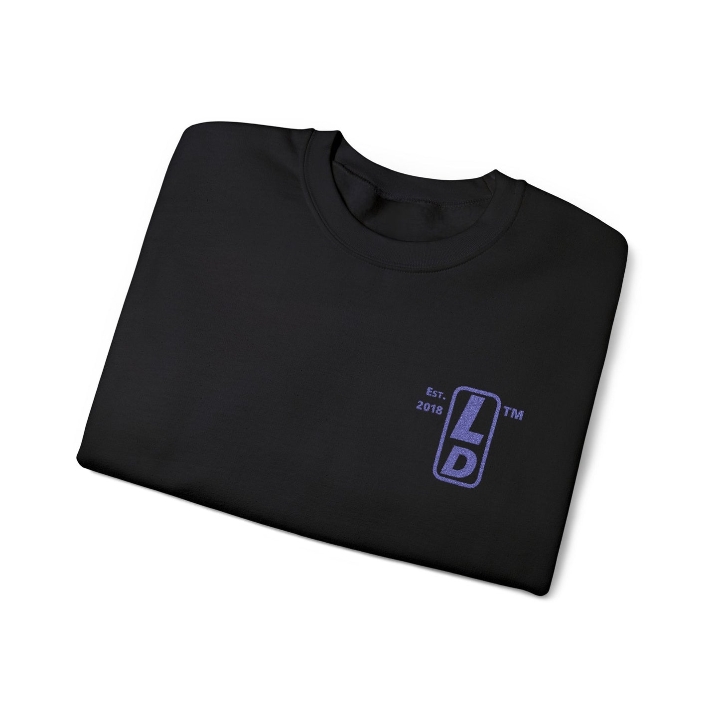 Embroidered Unisex Heavy Blend™ Crewneck Sweatshirt official basic logo upright initials