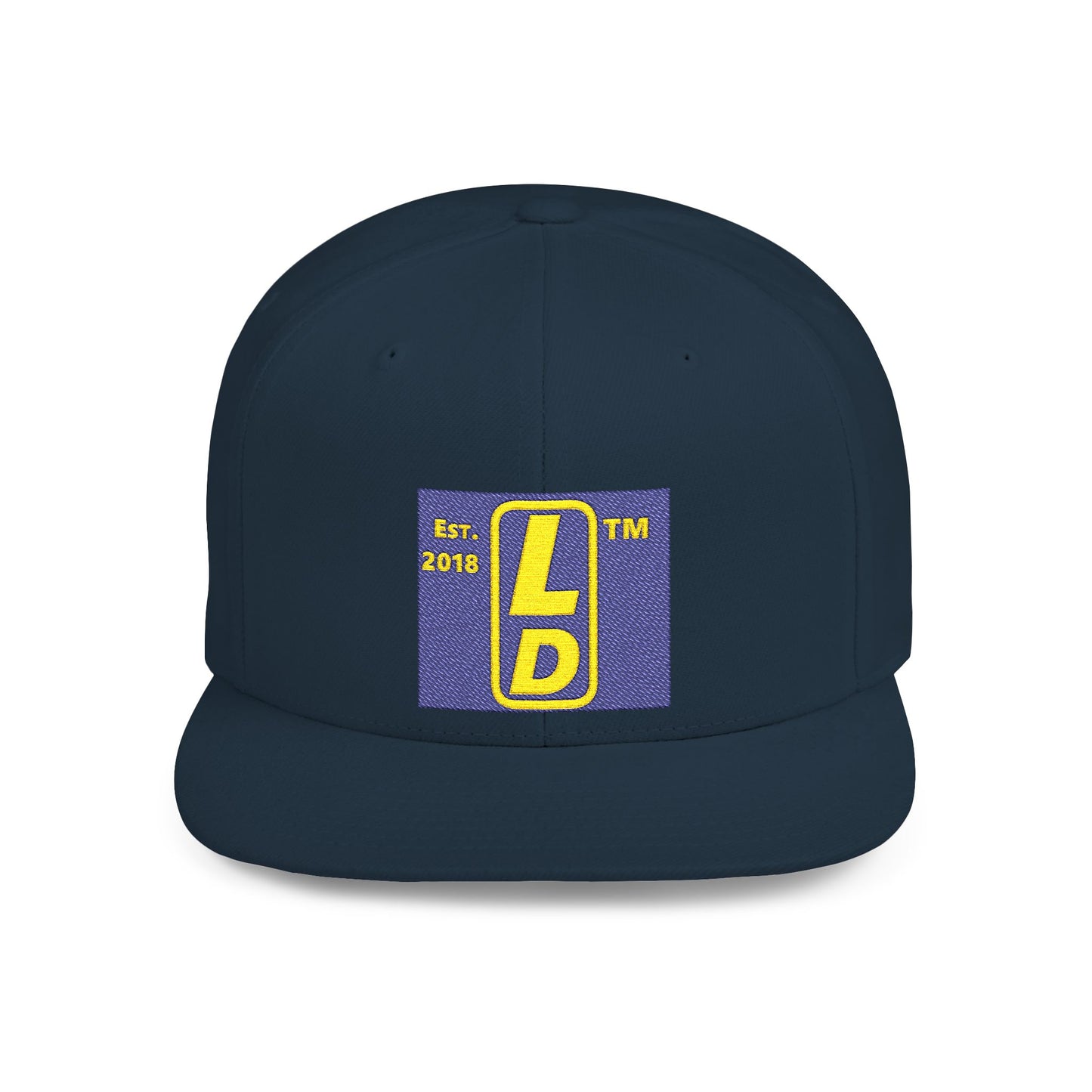Embroidered Baseball Cap reverse official logo upright initials