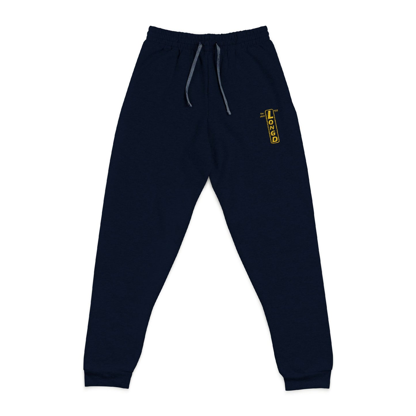 Embroidered unisex joggers basic alternate logo upright