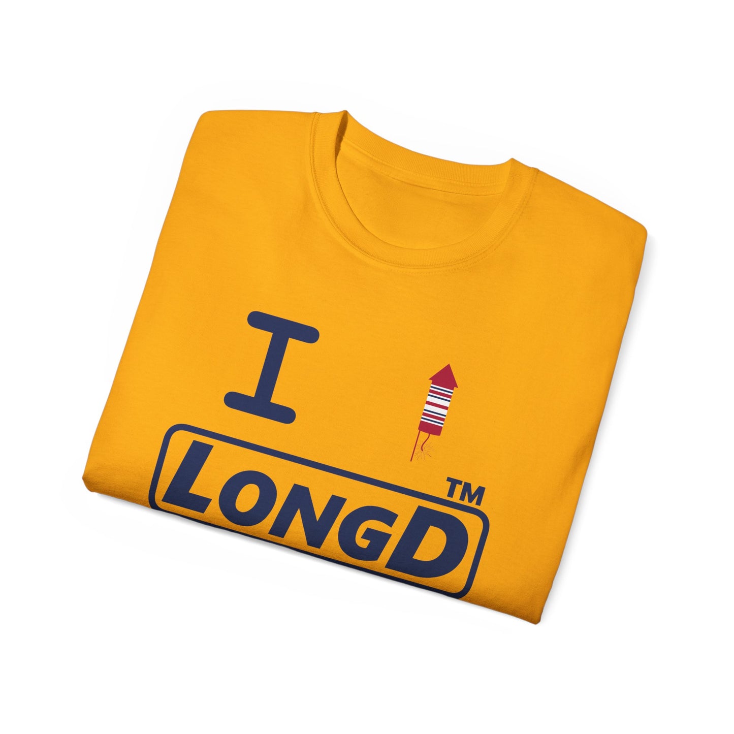I firecracker LongD official basic Hyde Park logo cotton tee