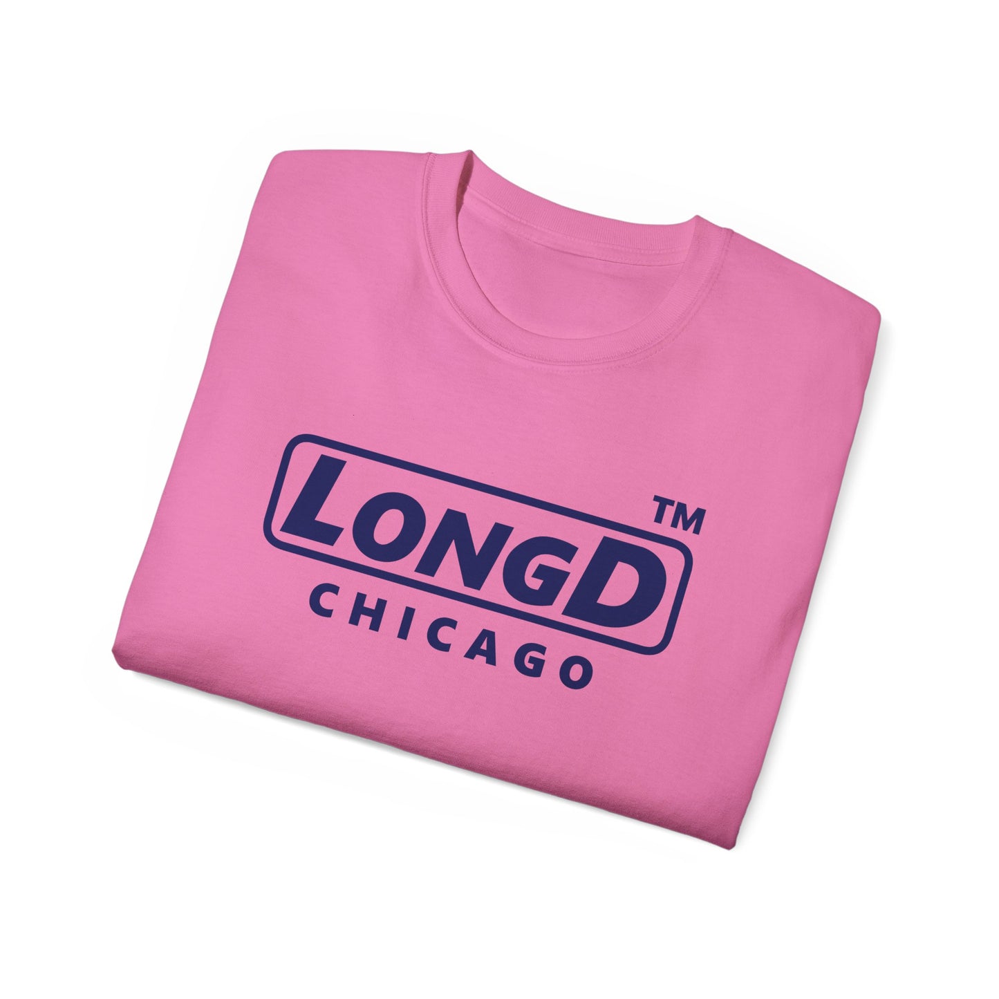 LongD® Logo Cotton Tee positive official basic Chicago logo