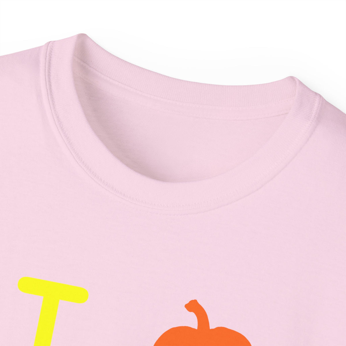 I pumpkin LongD Hyde Park positive alternate basic Yellow (FFFF00) logo cotton tee